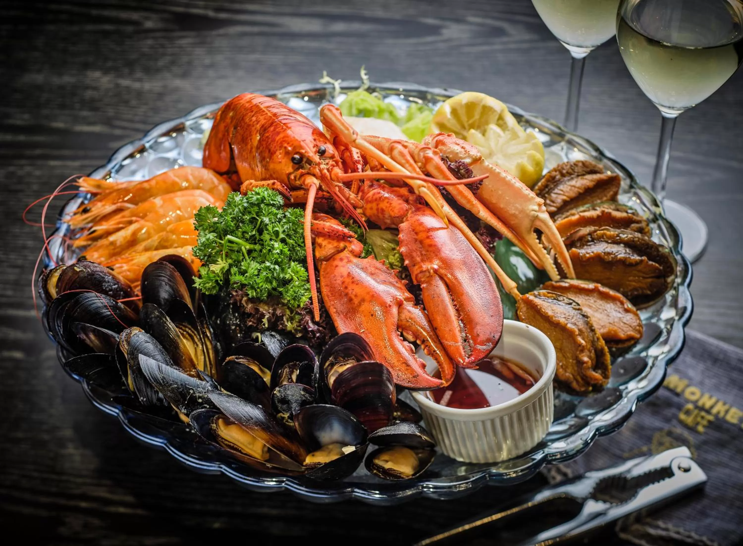 Food close-up in The Emperor Hotel