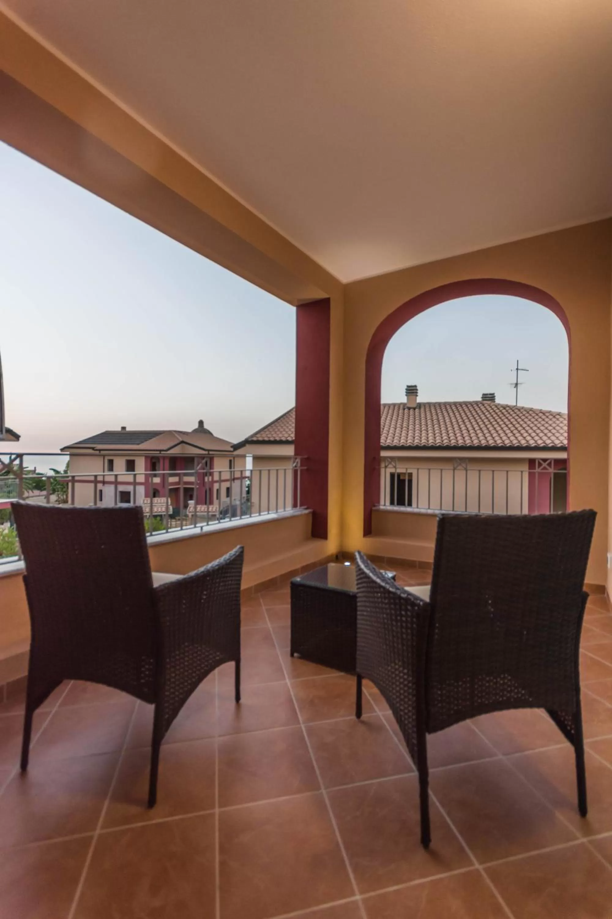 Balcony/Terrace in Aether Suites Tropea - Free Private Parking