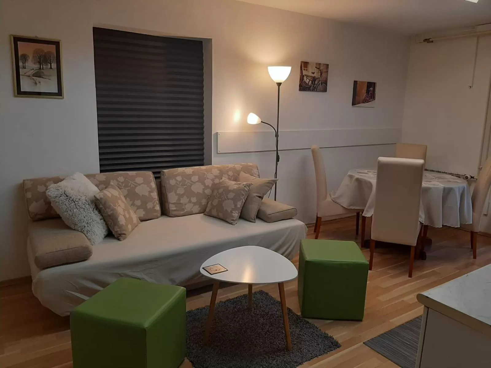 Seating Area in Apartment & Rooms Miboti