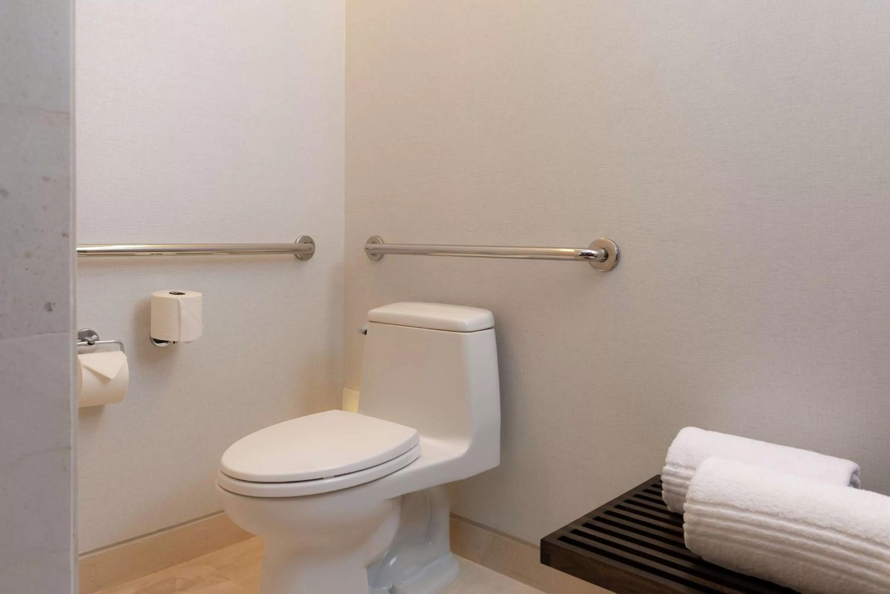 Toilet in Hilton Guadalajara Midtown