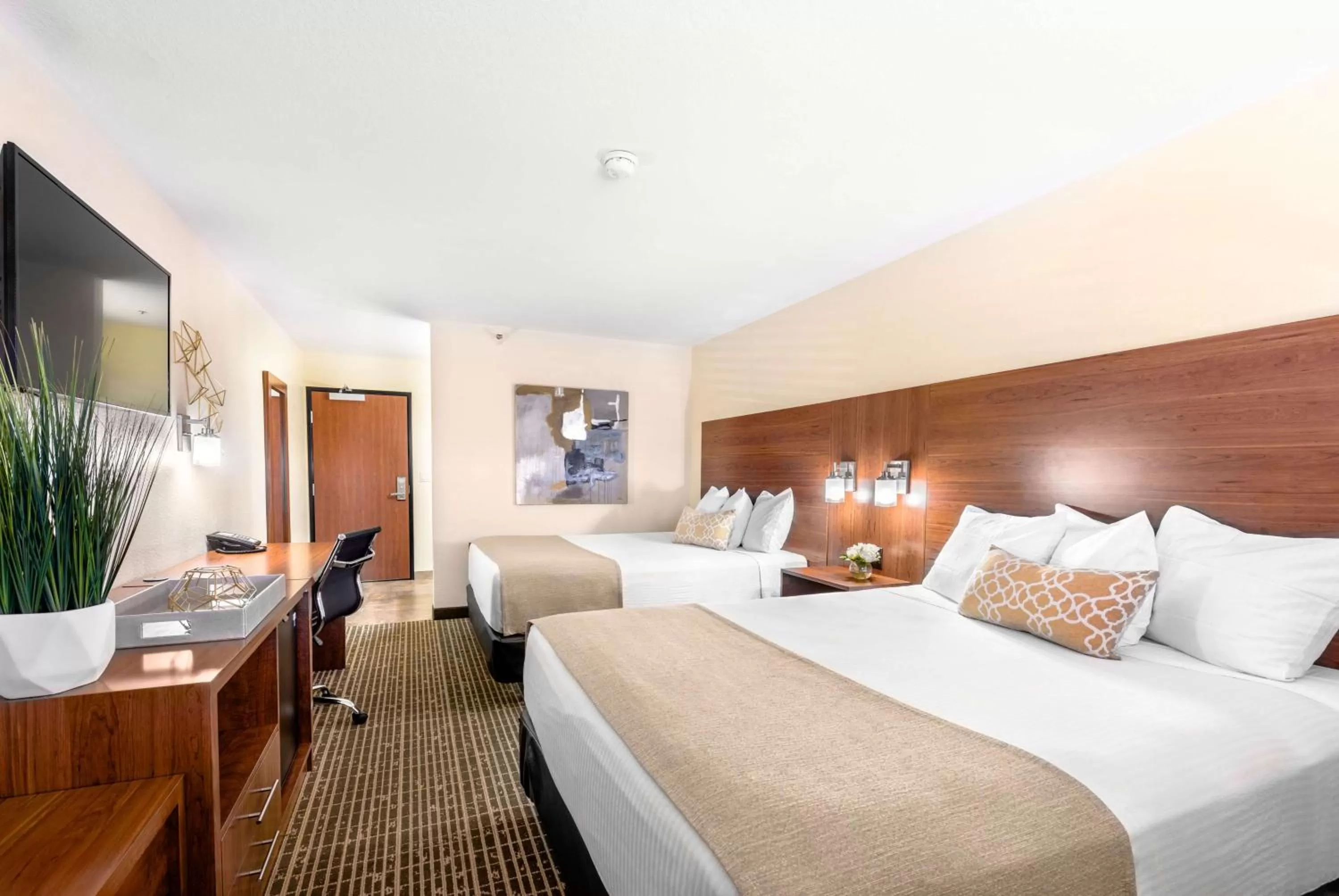 On site, Bed in Ellis Island Hotel Casino & Brewery