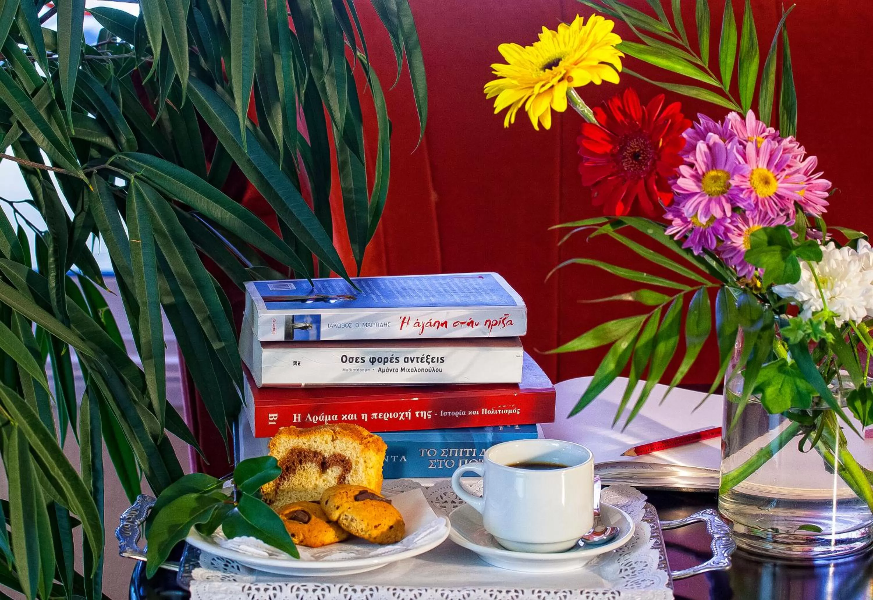 Lobby or reception in Achillion Palace