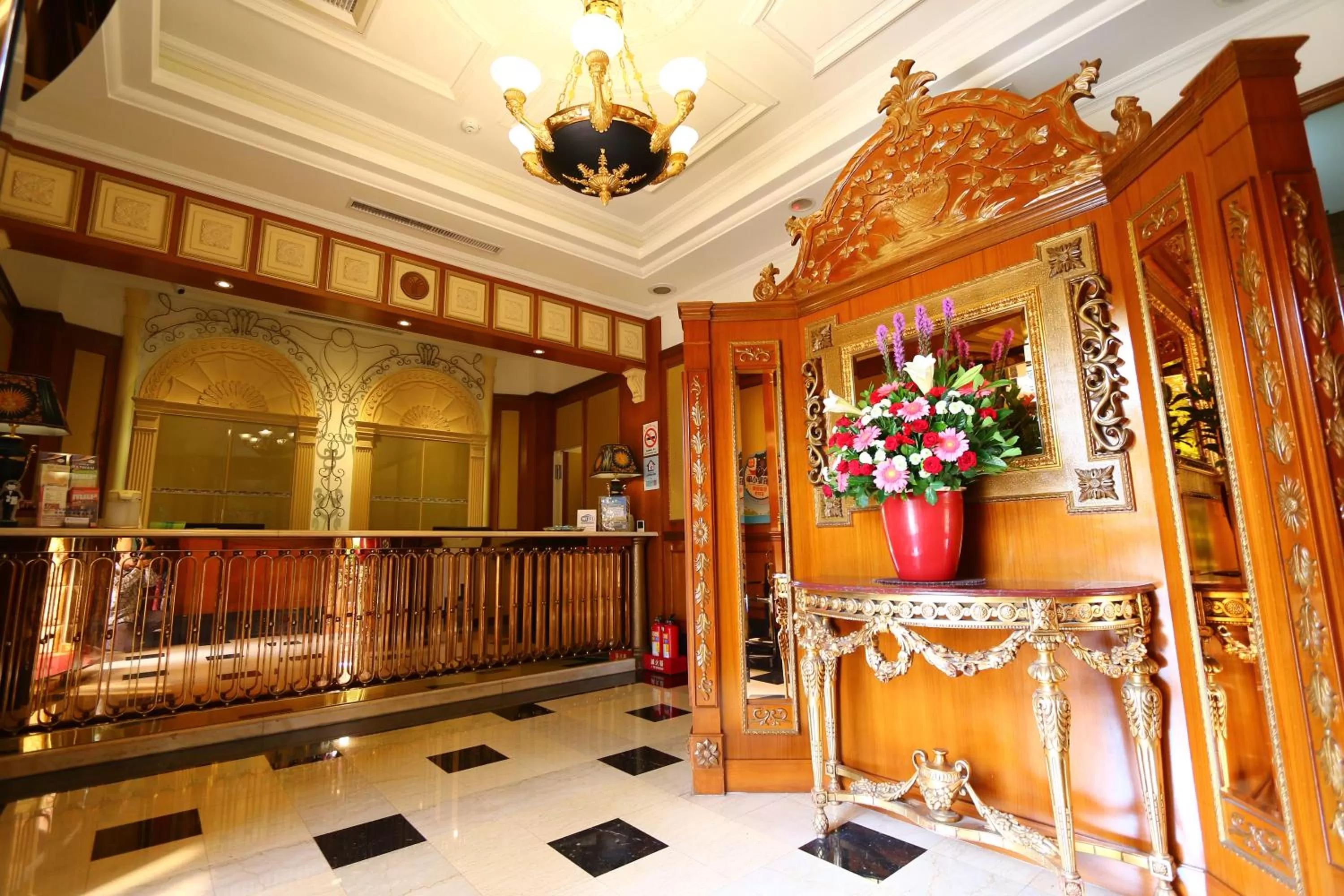 Lobby or reception in Rido Hotel