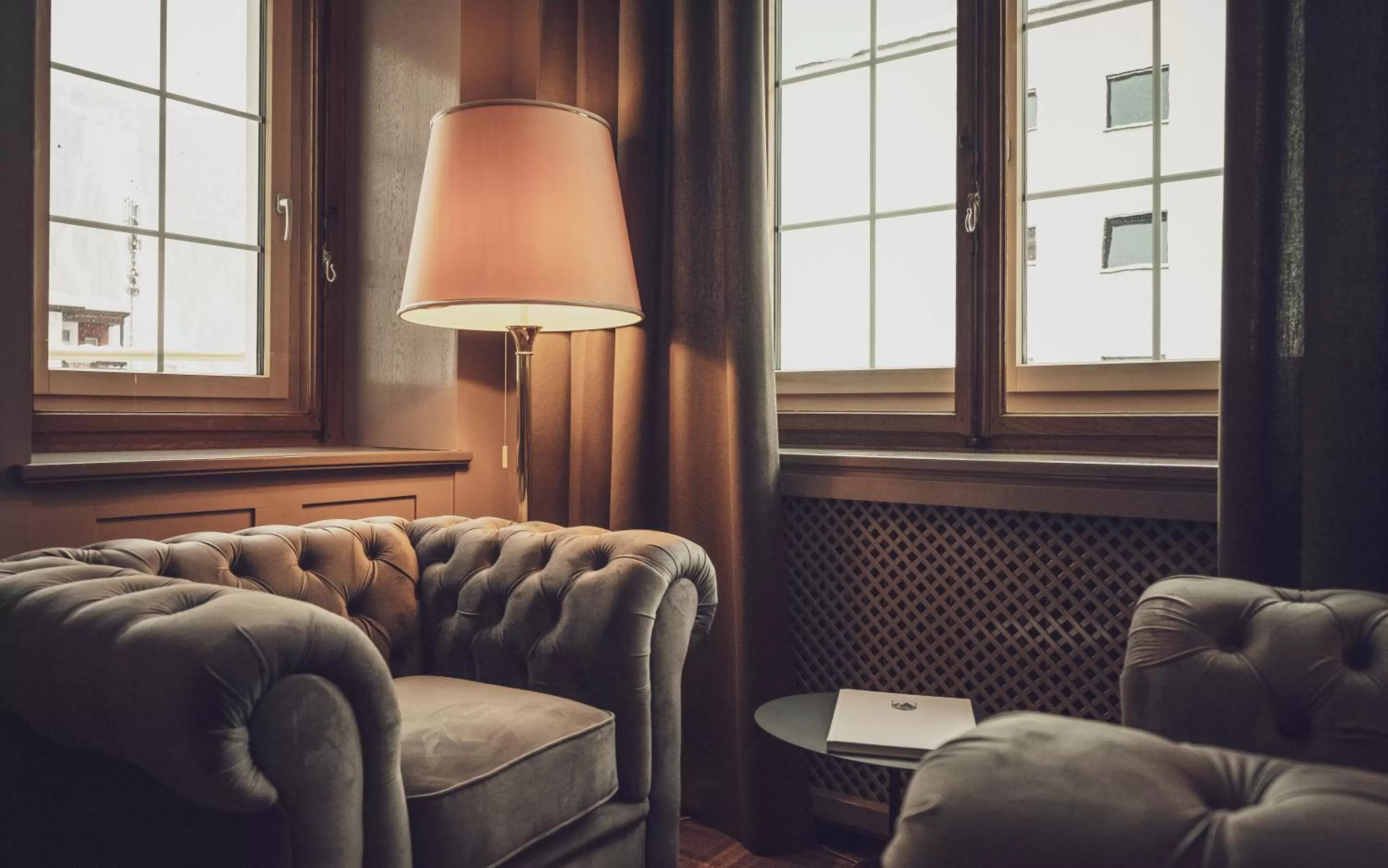 Communal lounge/ TV room in Hotel National by Mountain Hotels