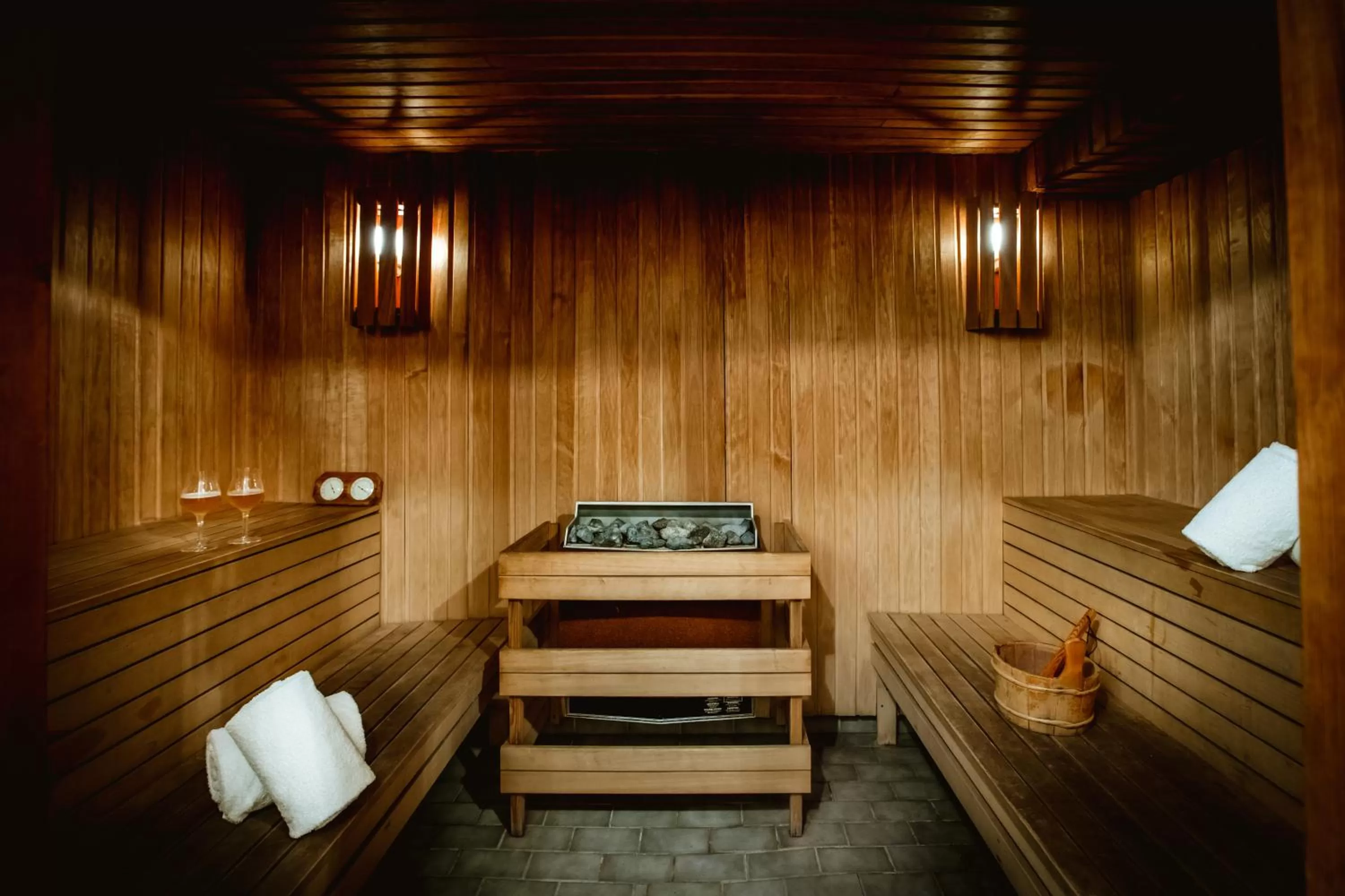 Sauna in Freys Hotel