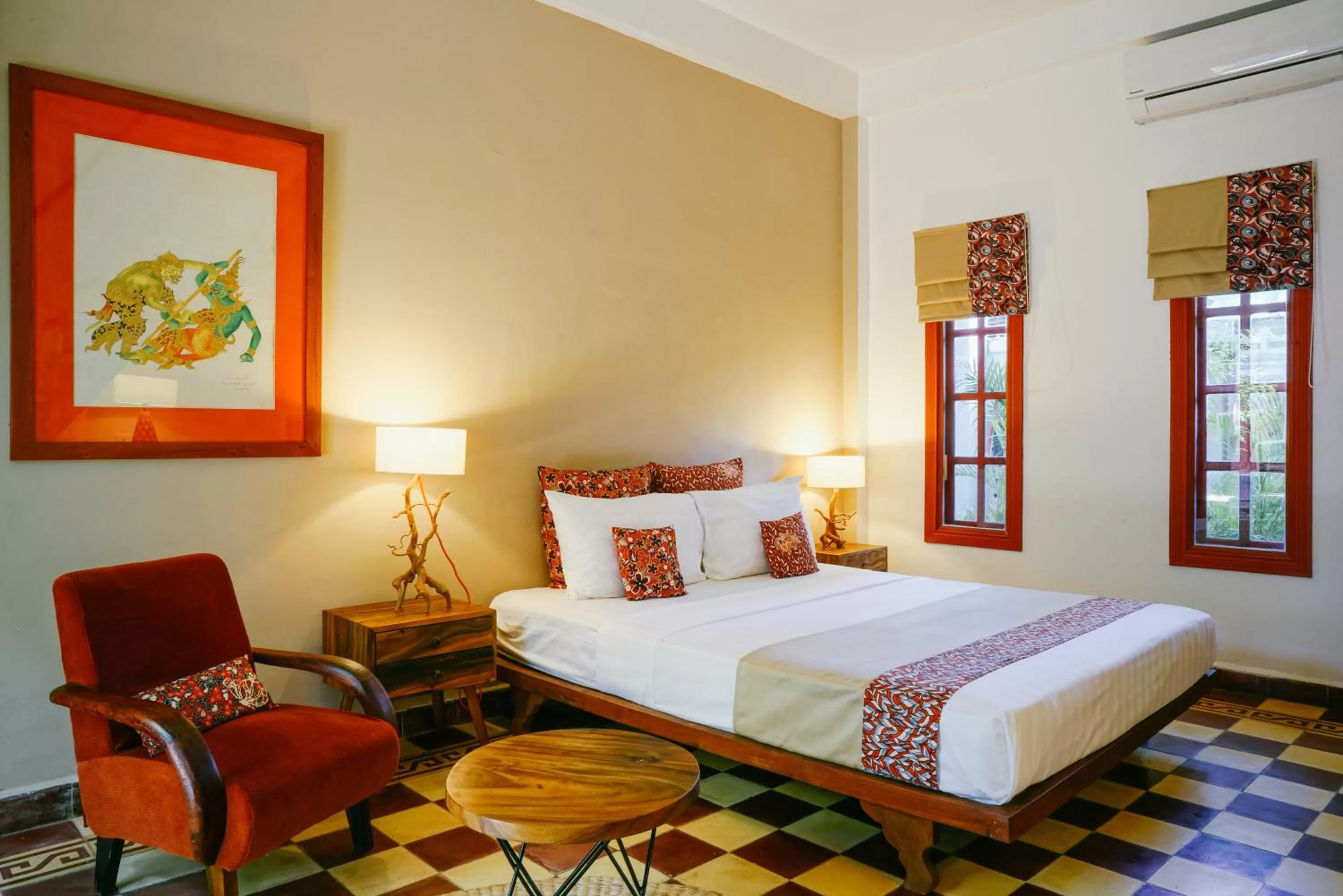 Bed in Rambutan Resort – Siem Reap