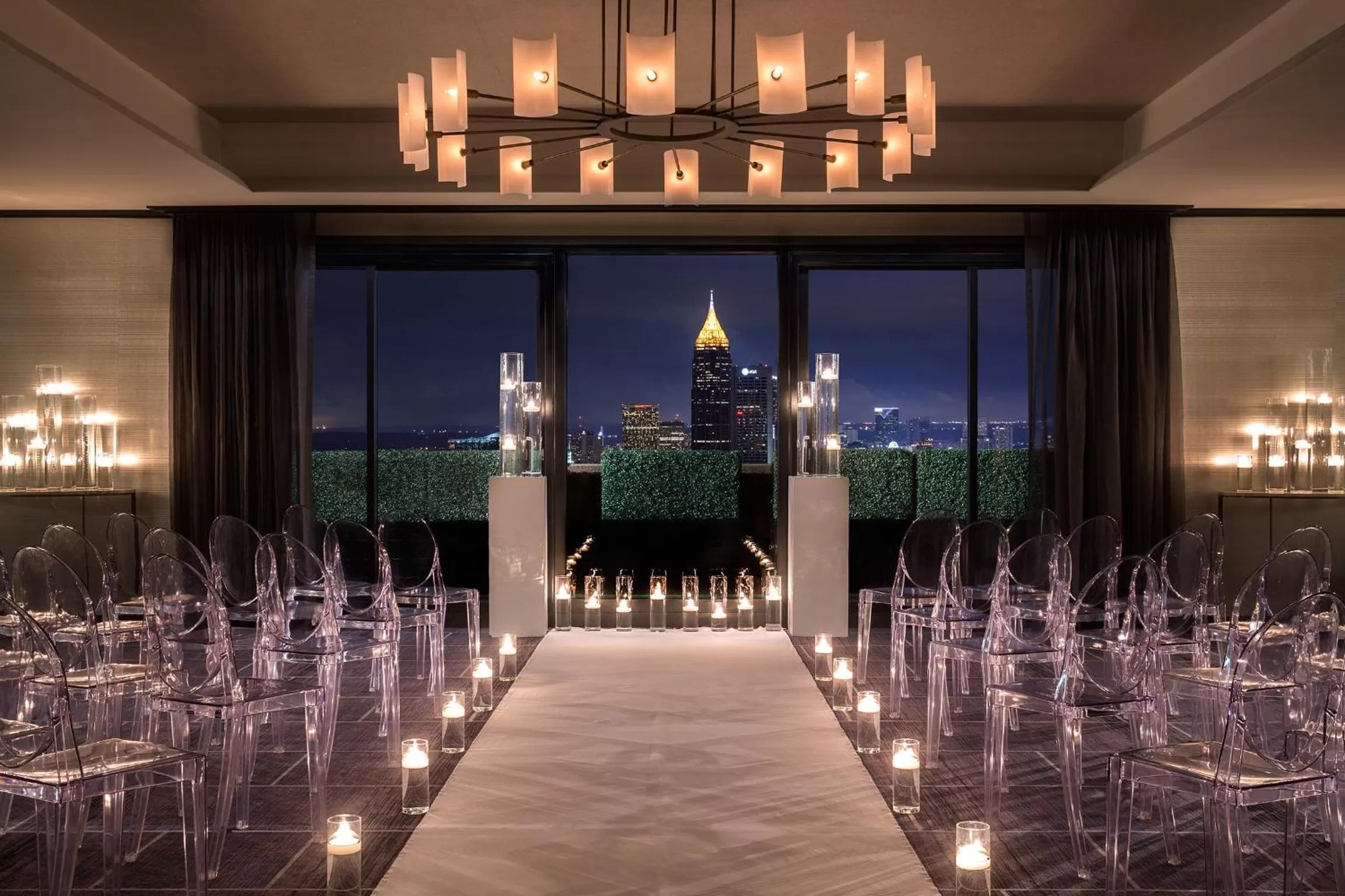 Night in Four Seasons Hotel Atlanta