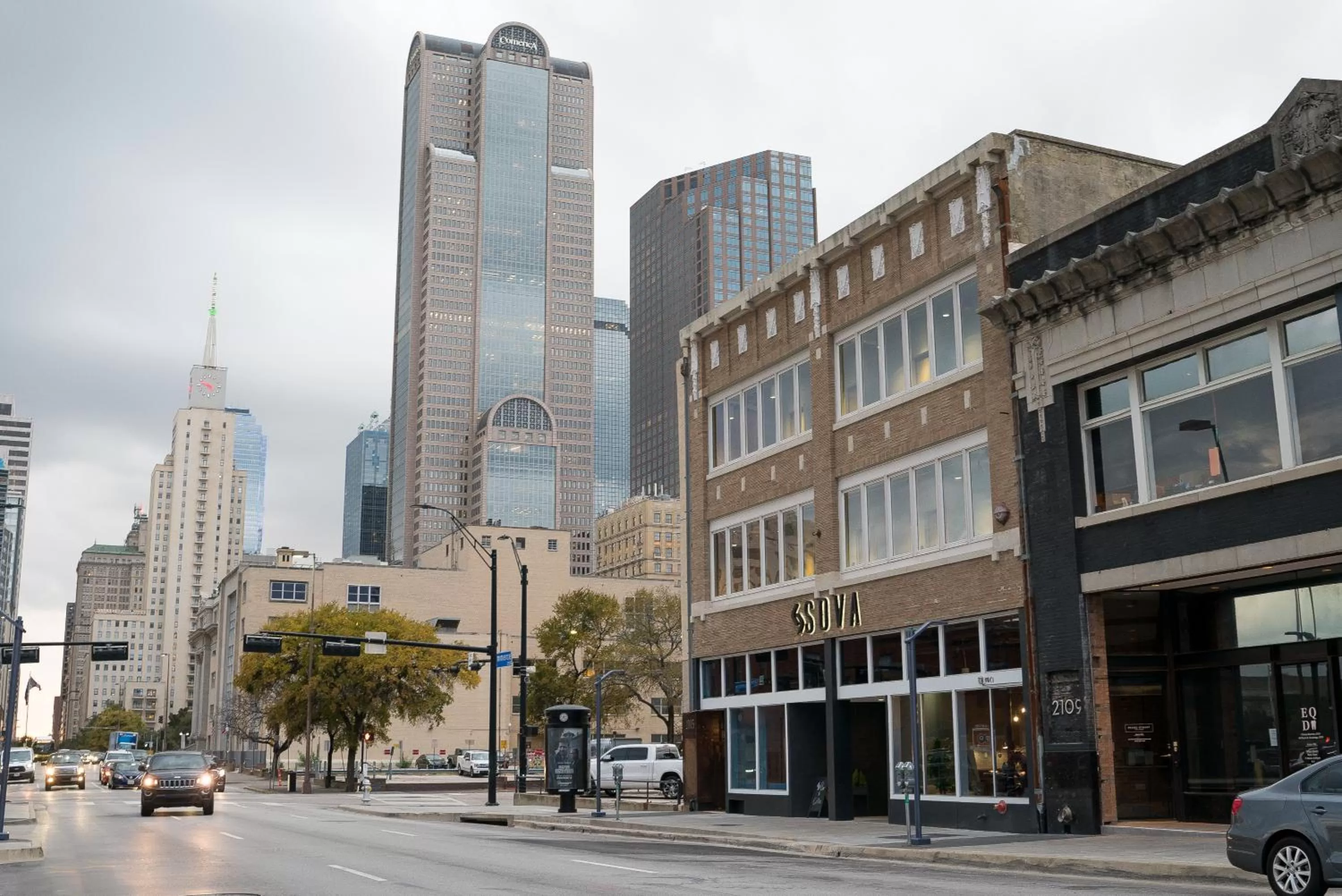 Property building in SOVA Micro-Room & Social Hotel