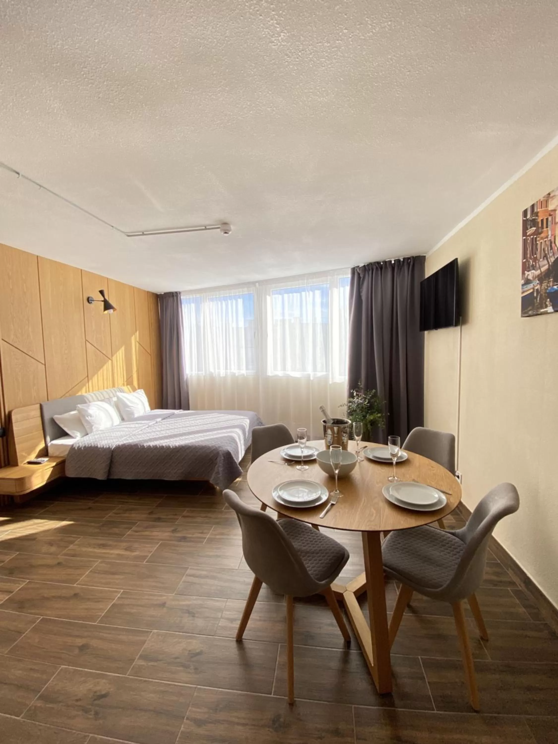 Bed in El Patio Hostal