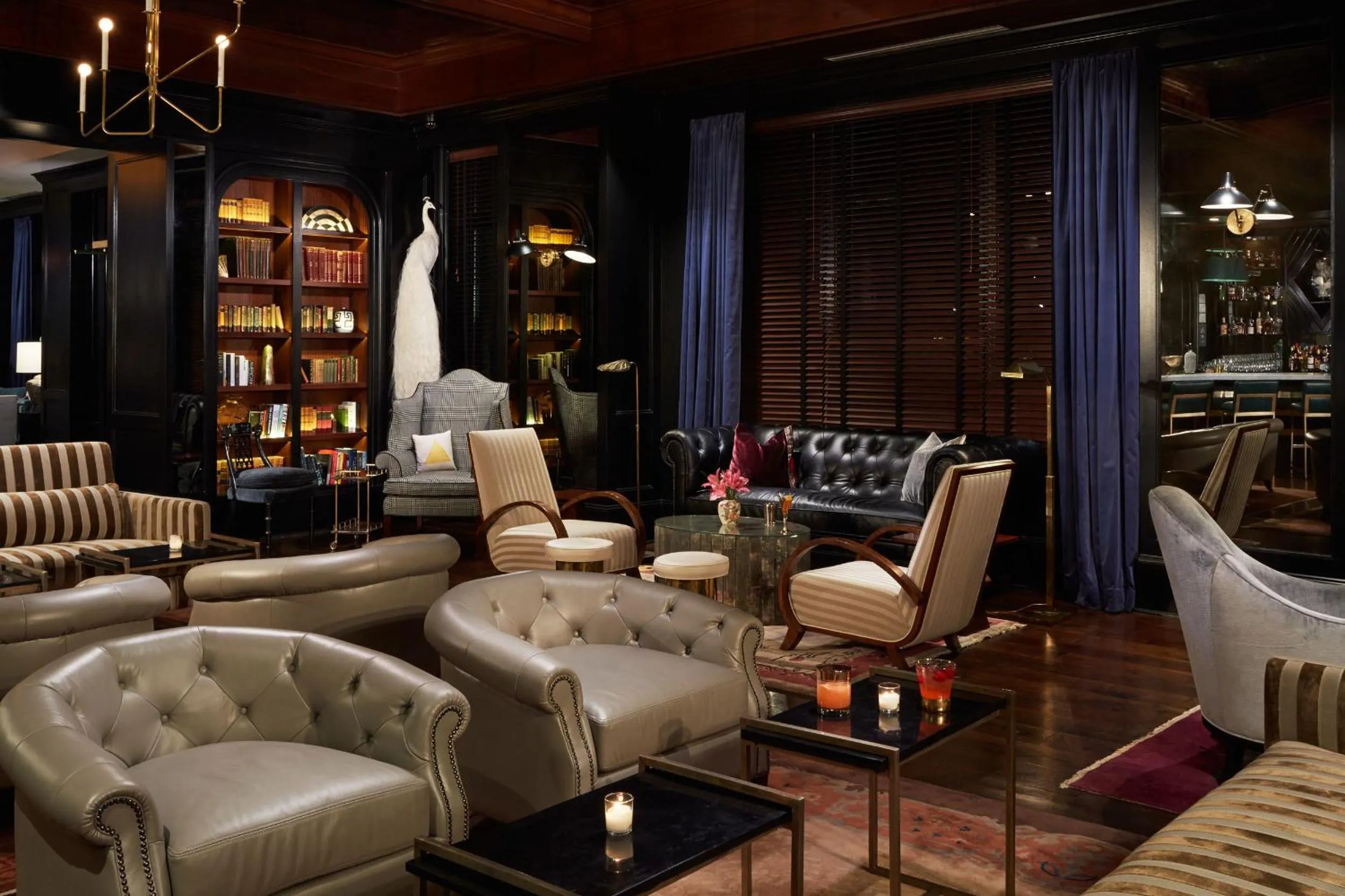 Living room in The Spectator Hotel