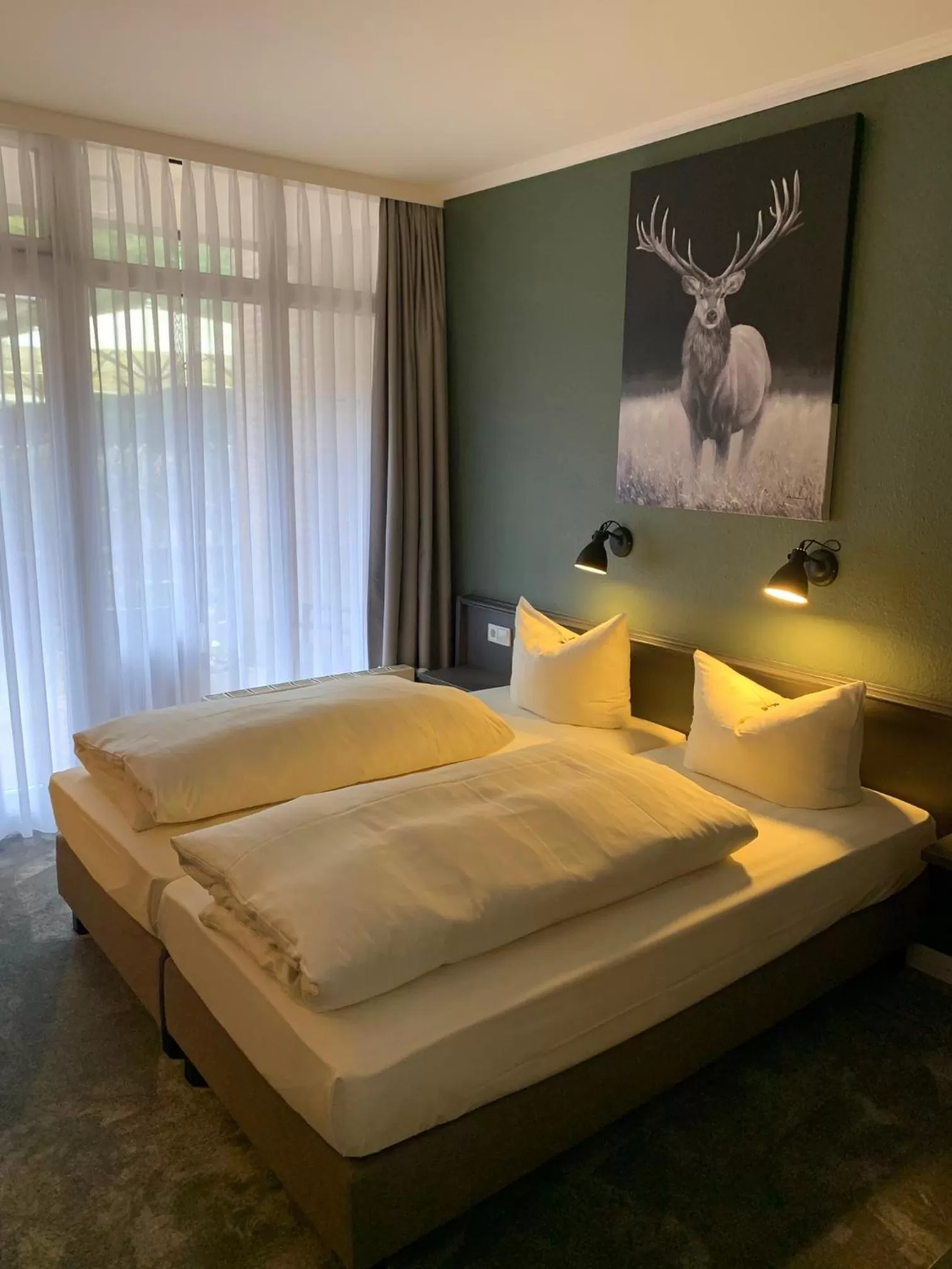 Bed in Waldhotel Riesebusch