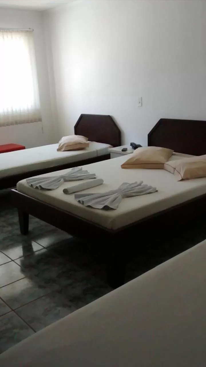 Bed in Hotel Manayara