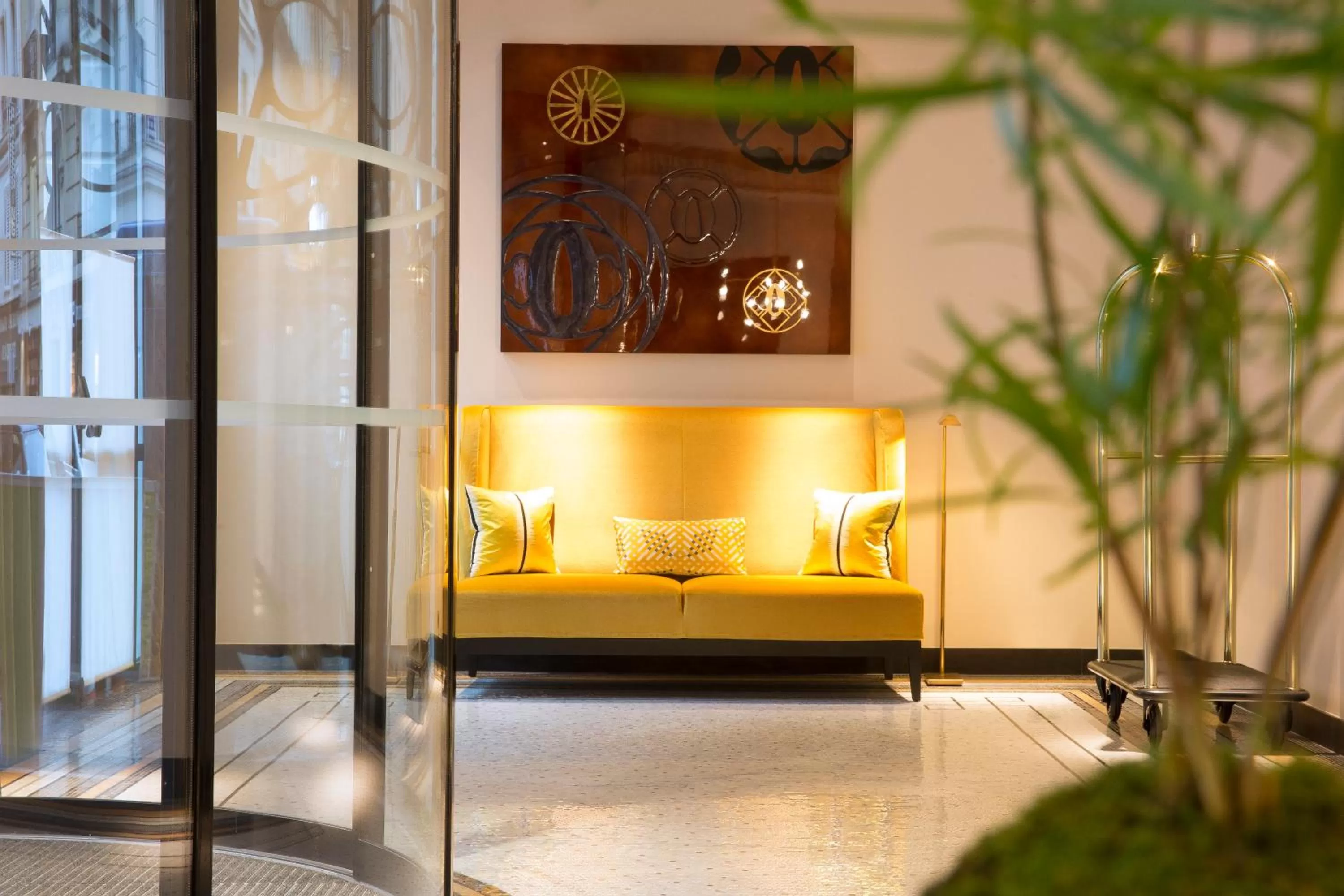 Lobby or reception in Le Tsuba Hotel