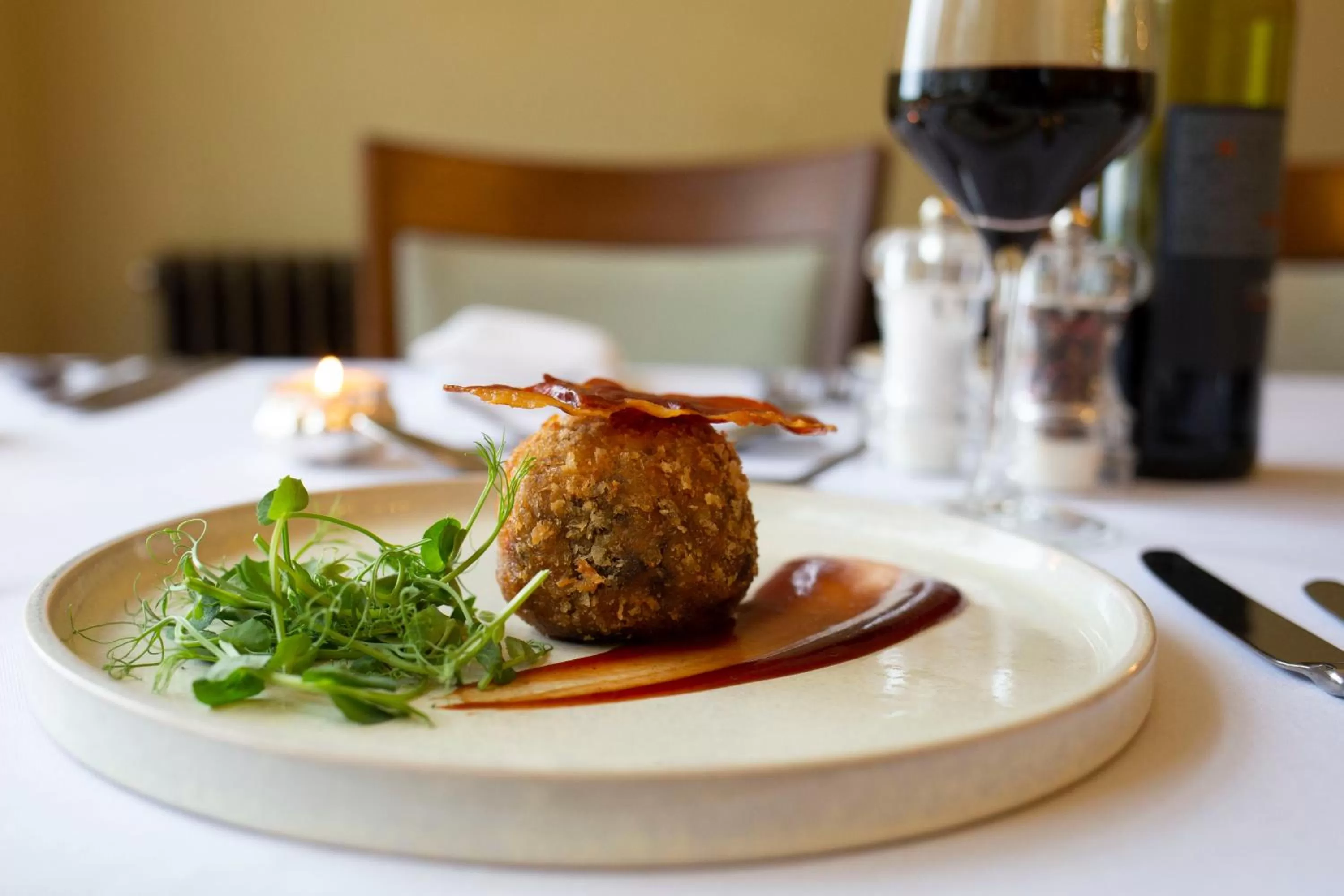 Food in The Penrallt Country House Hotel