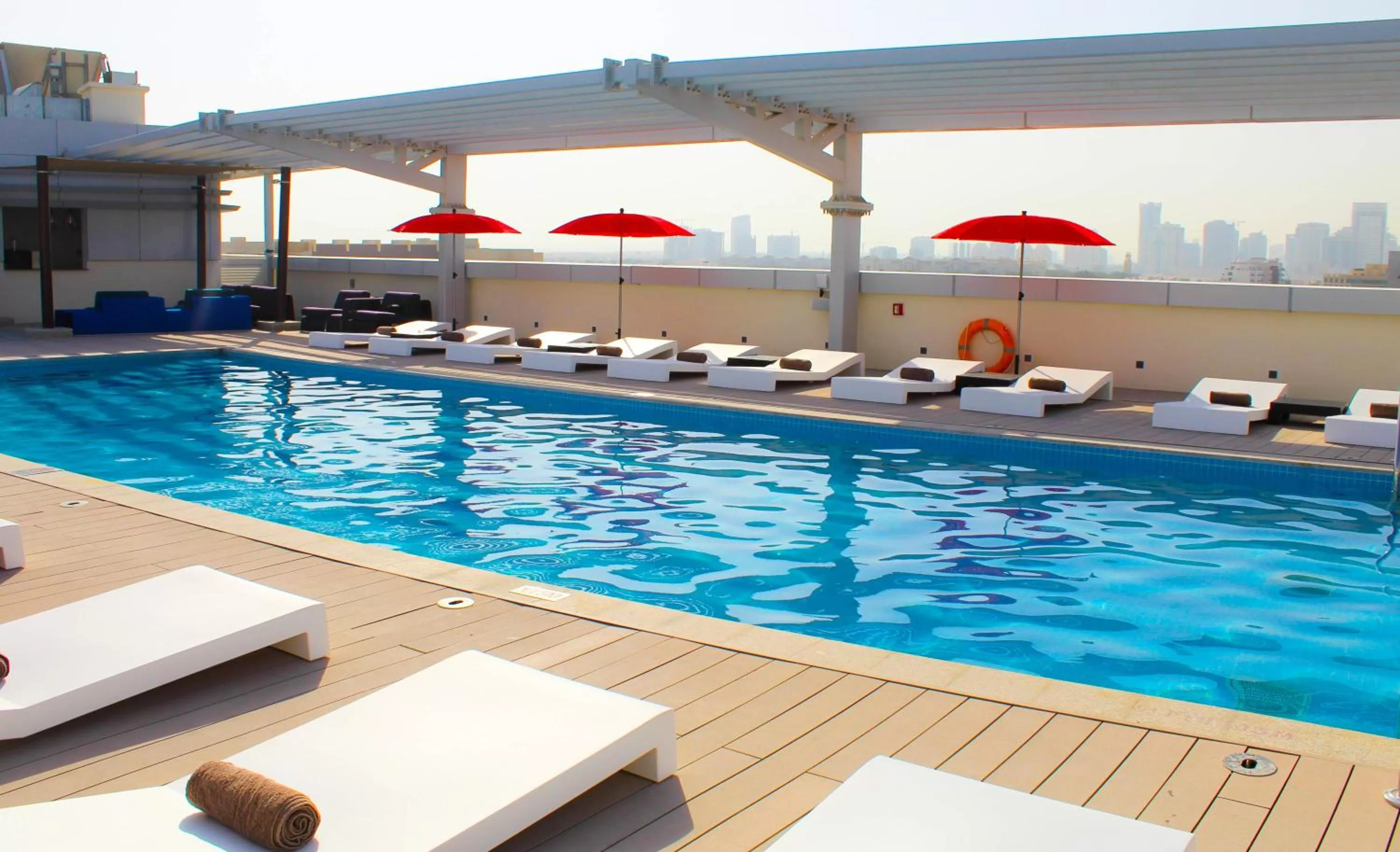 Swimming pool in Park Inn by Radisson Dubai Motor City