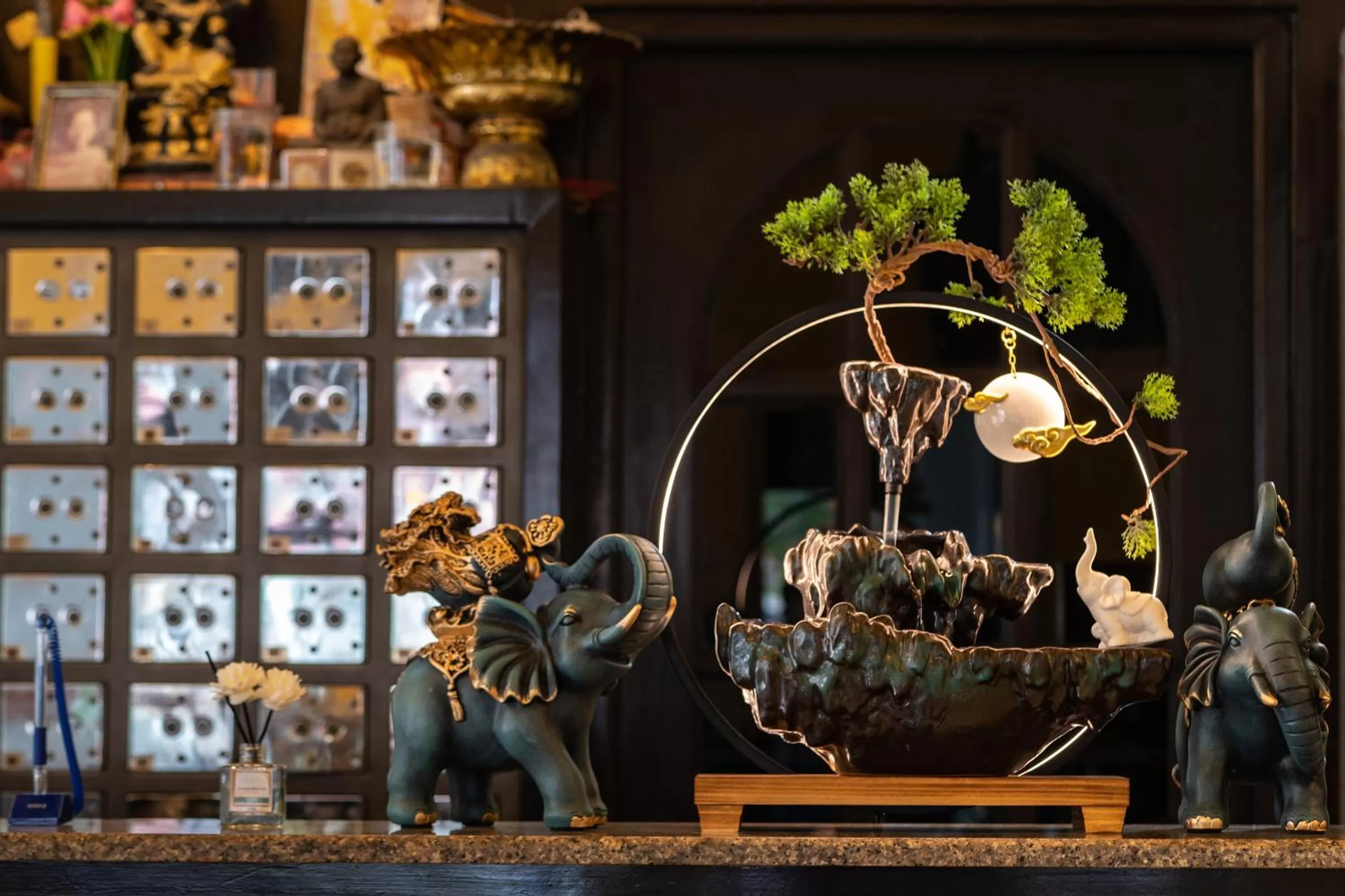 Lobby or reception in Tycoon place garden