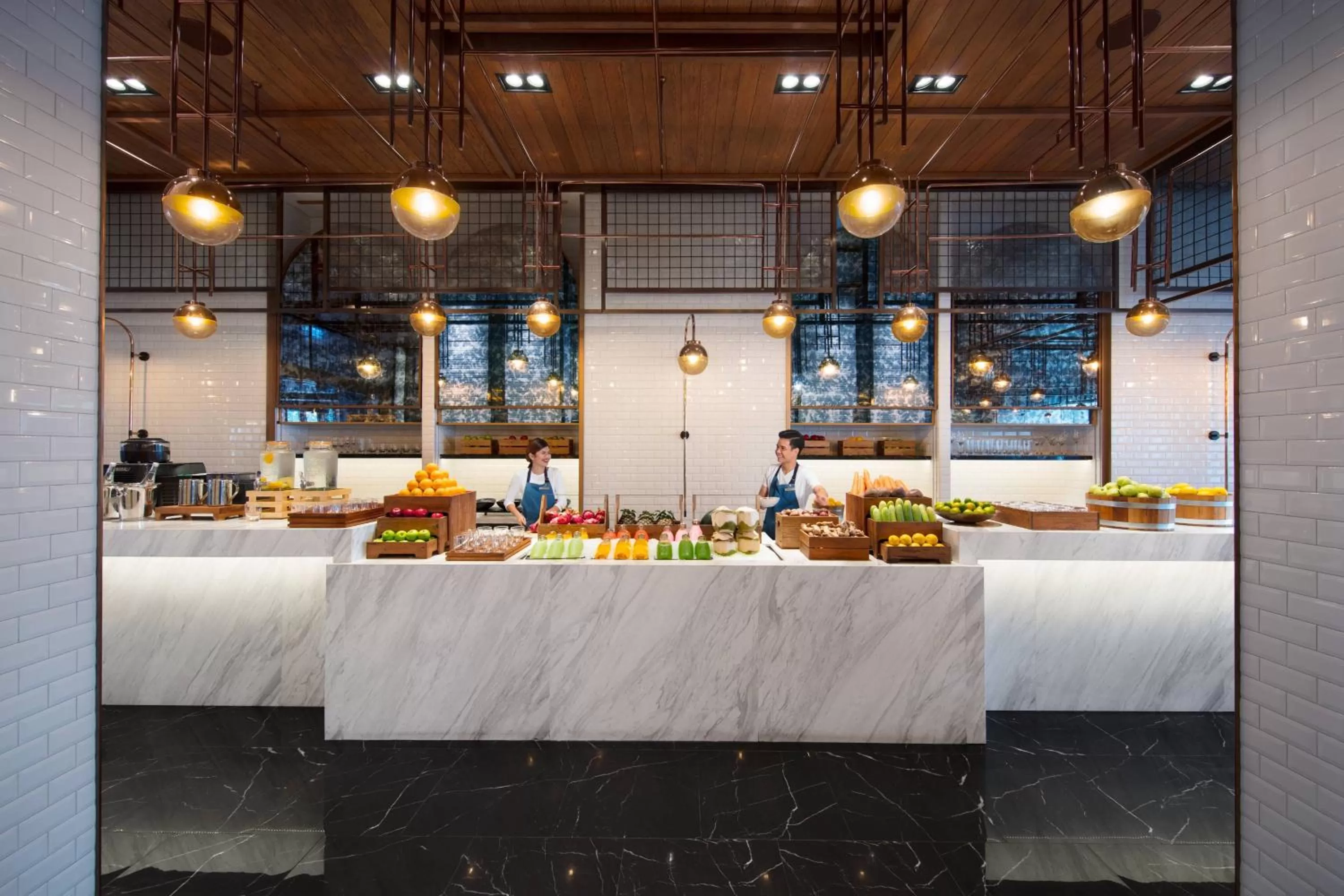 Breakfast in Bangkok Marriott Hotel The Surawongse