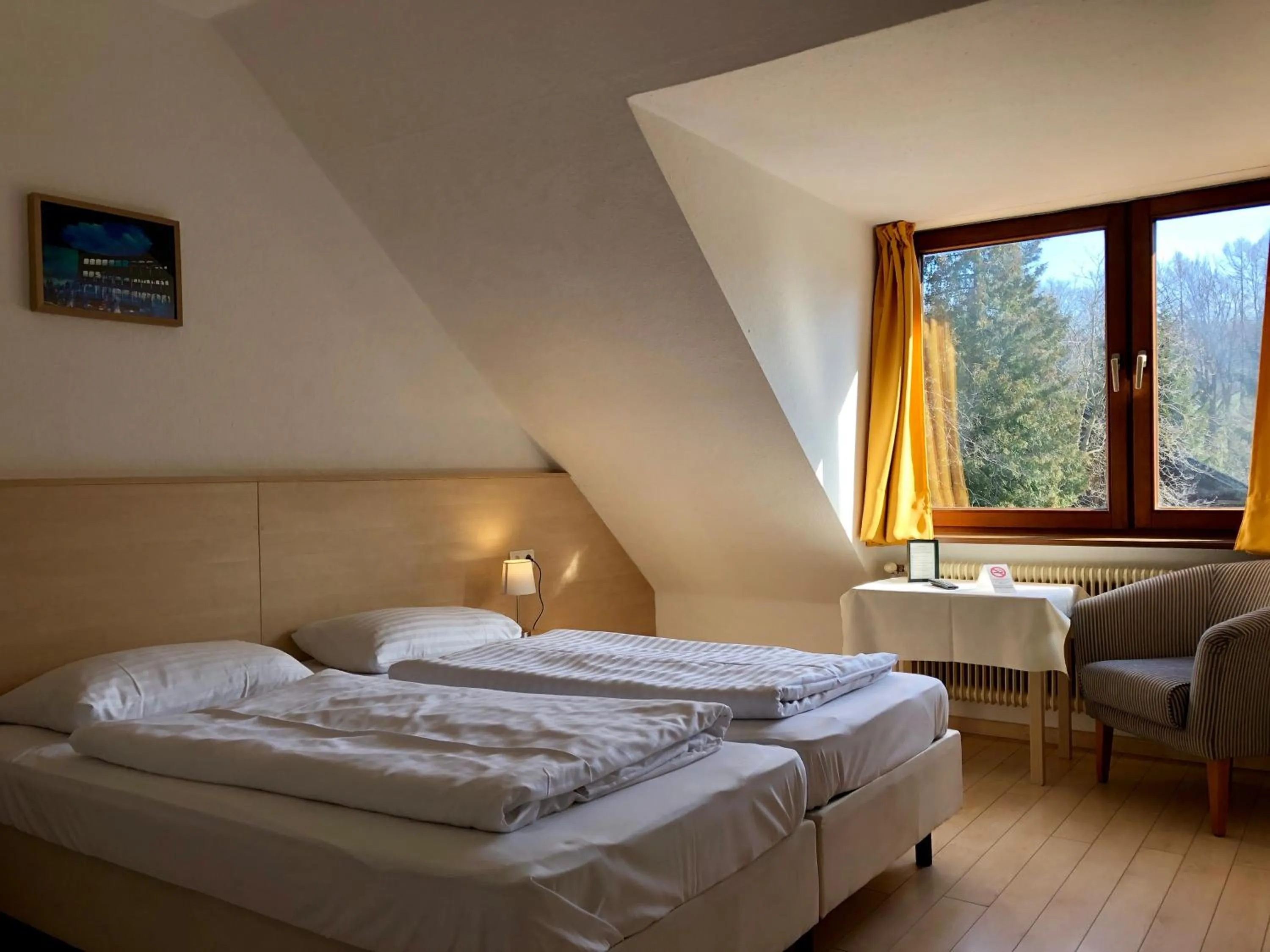 Photo of the whole room, Bed in Hotel Schöne Aussicht