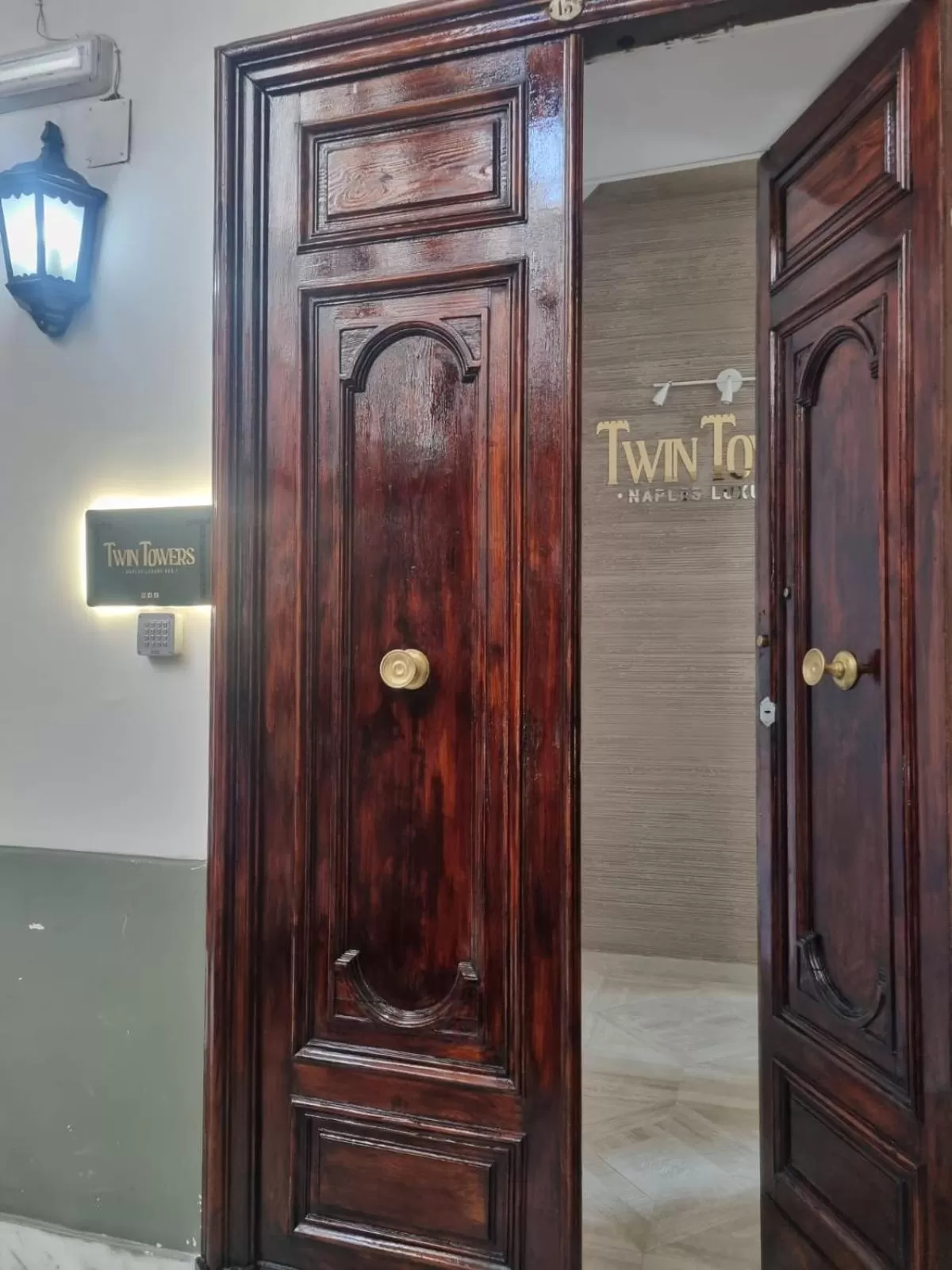 Internal: Not applicable to any particular room in Twin Towers Naples Luxury