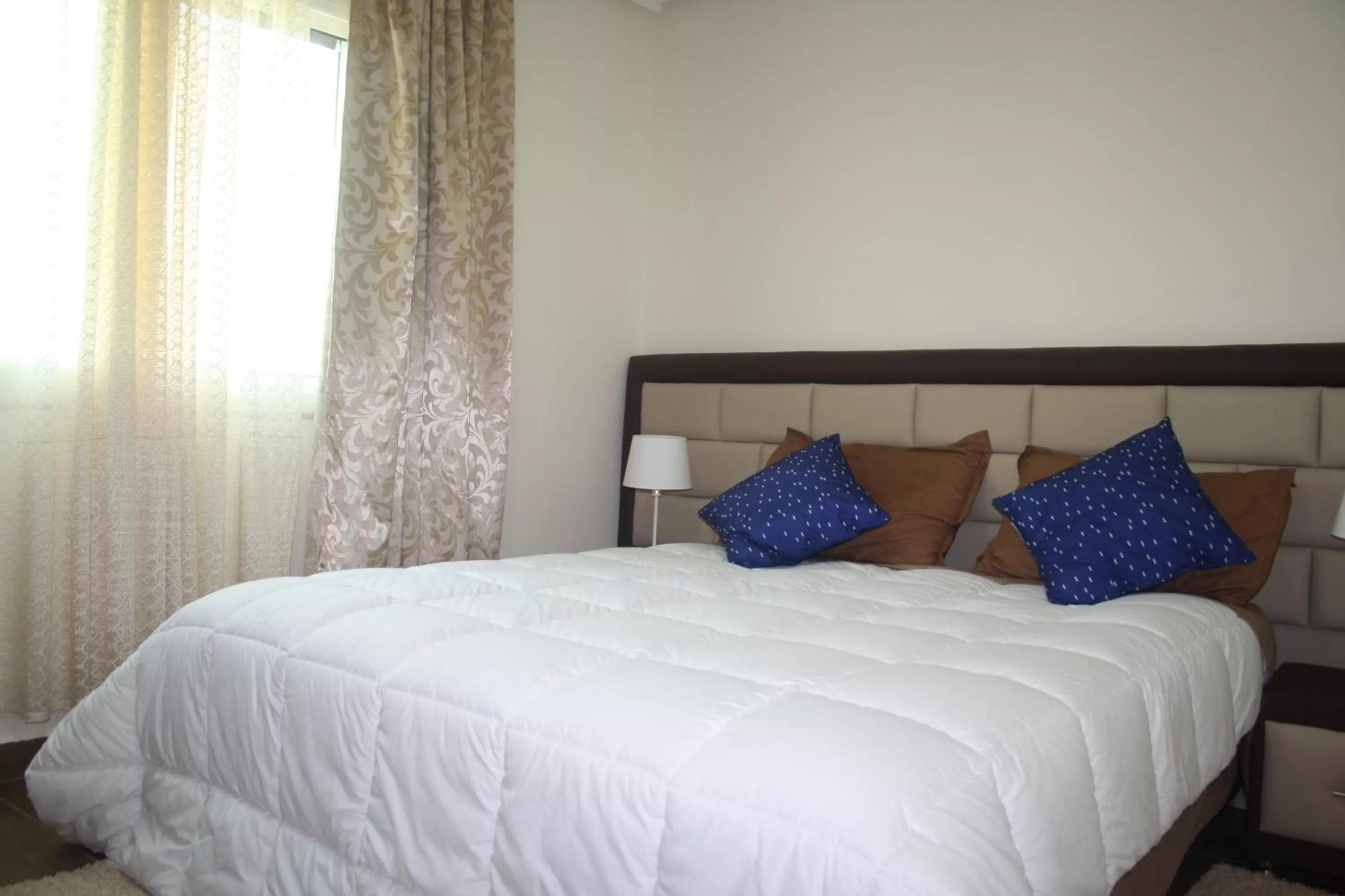 Bed in Hotel Salime Al Khozama