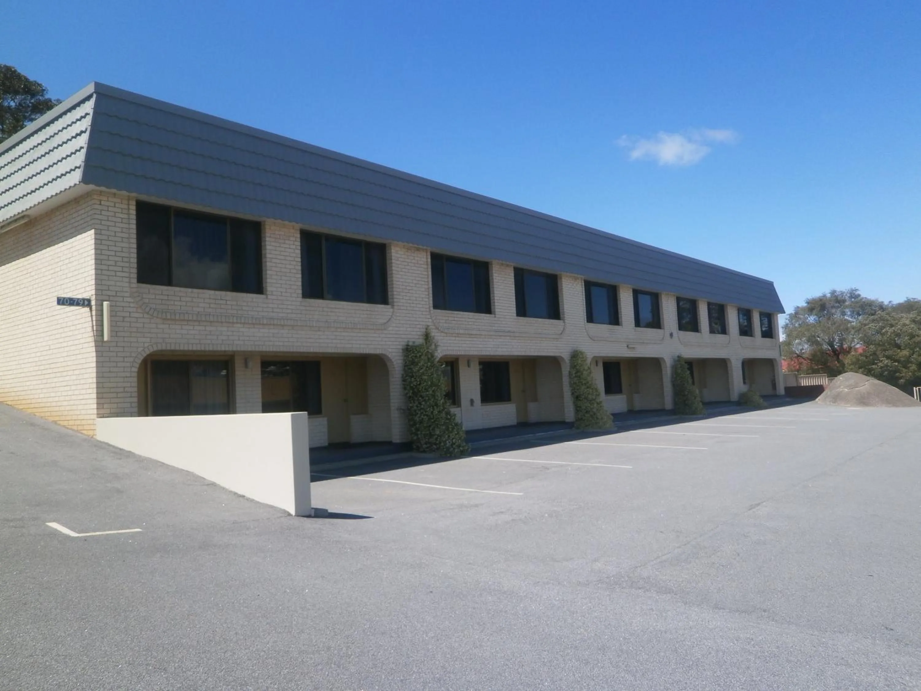 Facade/entrance in Dog Rock Motel