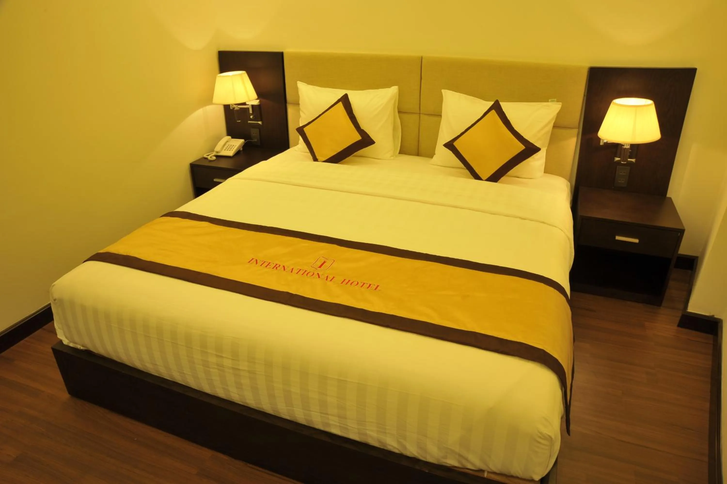 Bed in International Hotel