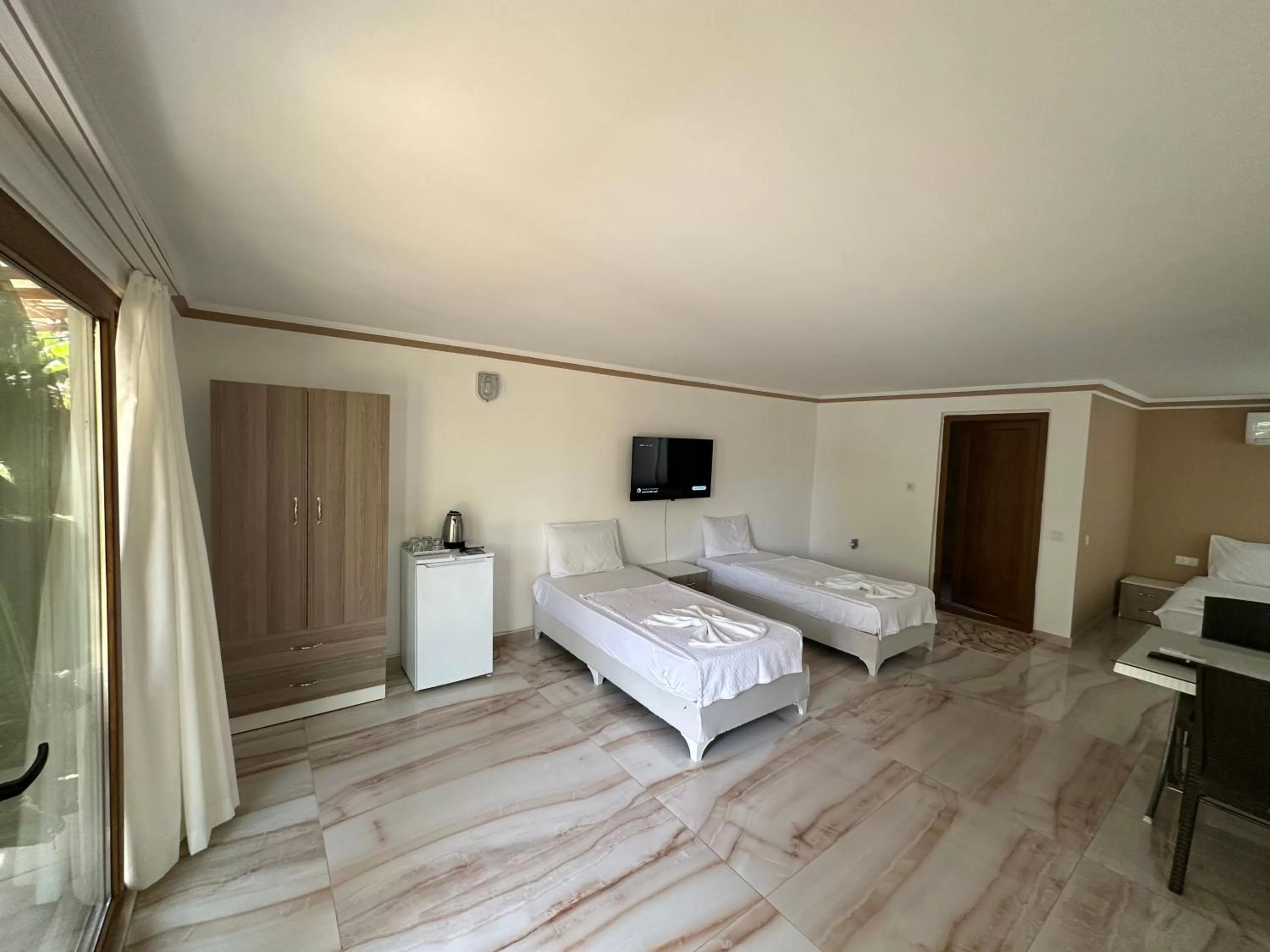 Bed in Kiriş Garden Hotel