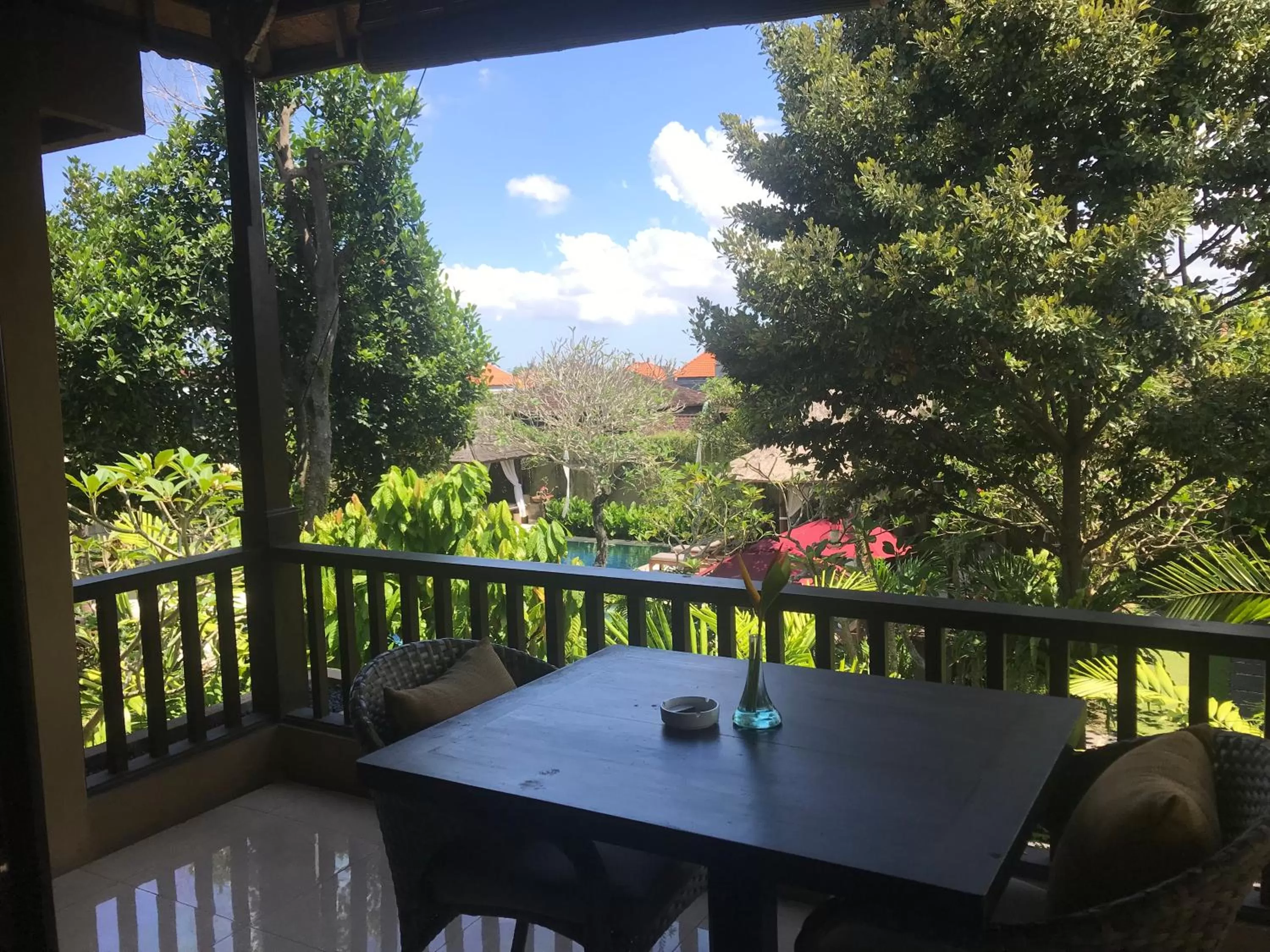 Living room in Bebek Tepi Sawah Restaurant & Villas