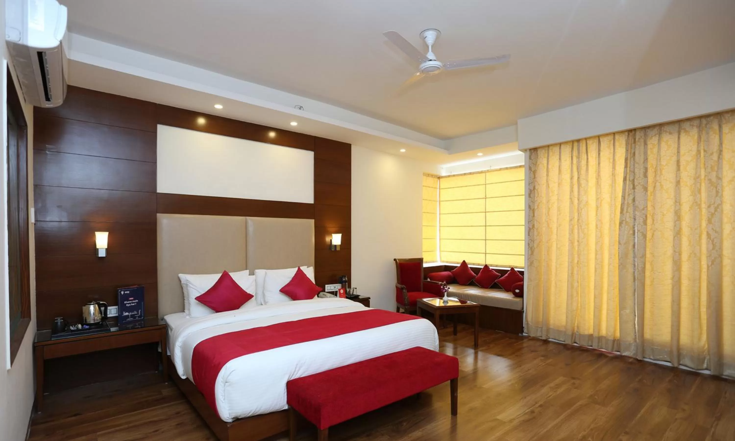Photo of the whole room, Bed in The Allure Grand Resort -A Majestic Riverside Retreat