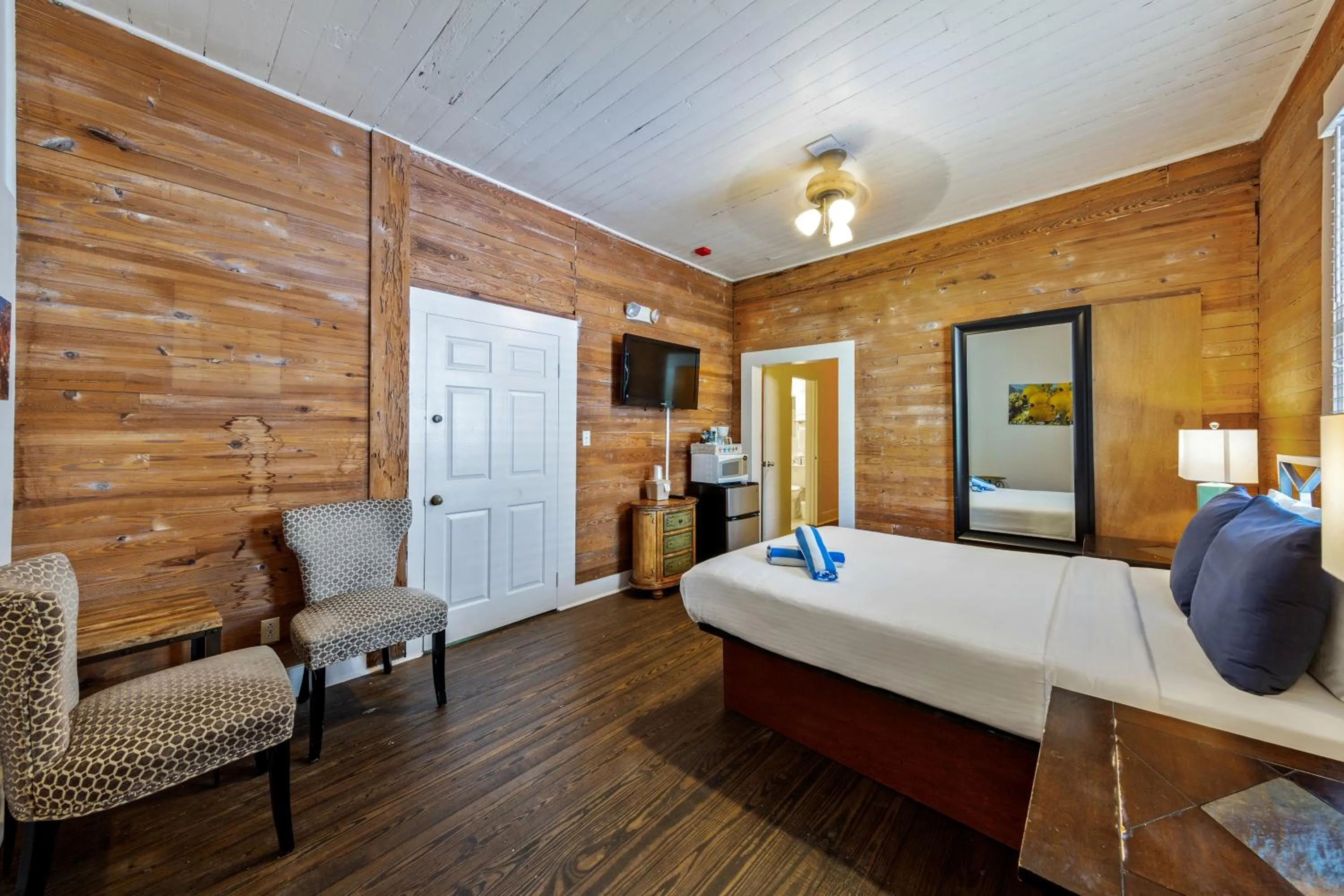 Bed in Wicker Guesthouse