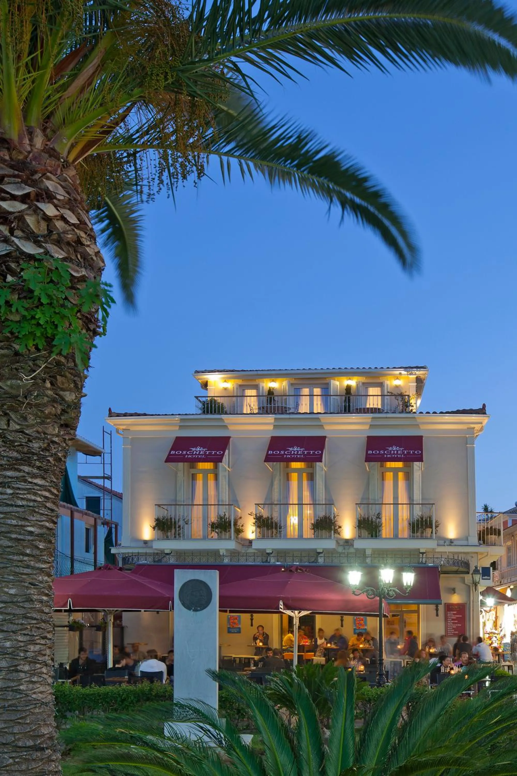 Patio in Hotel Boschetto