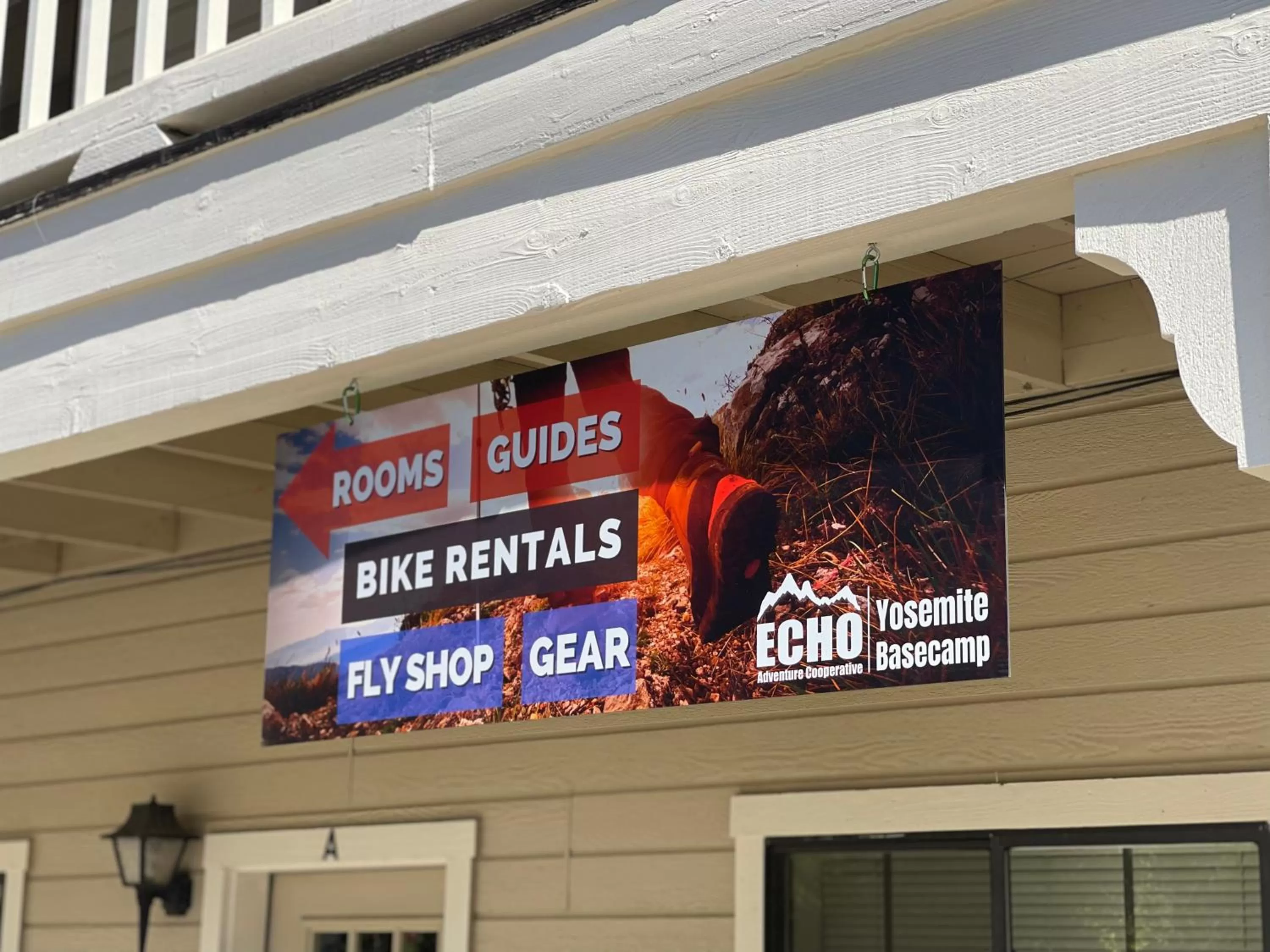 Property building in Yosemite Basecamp