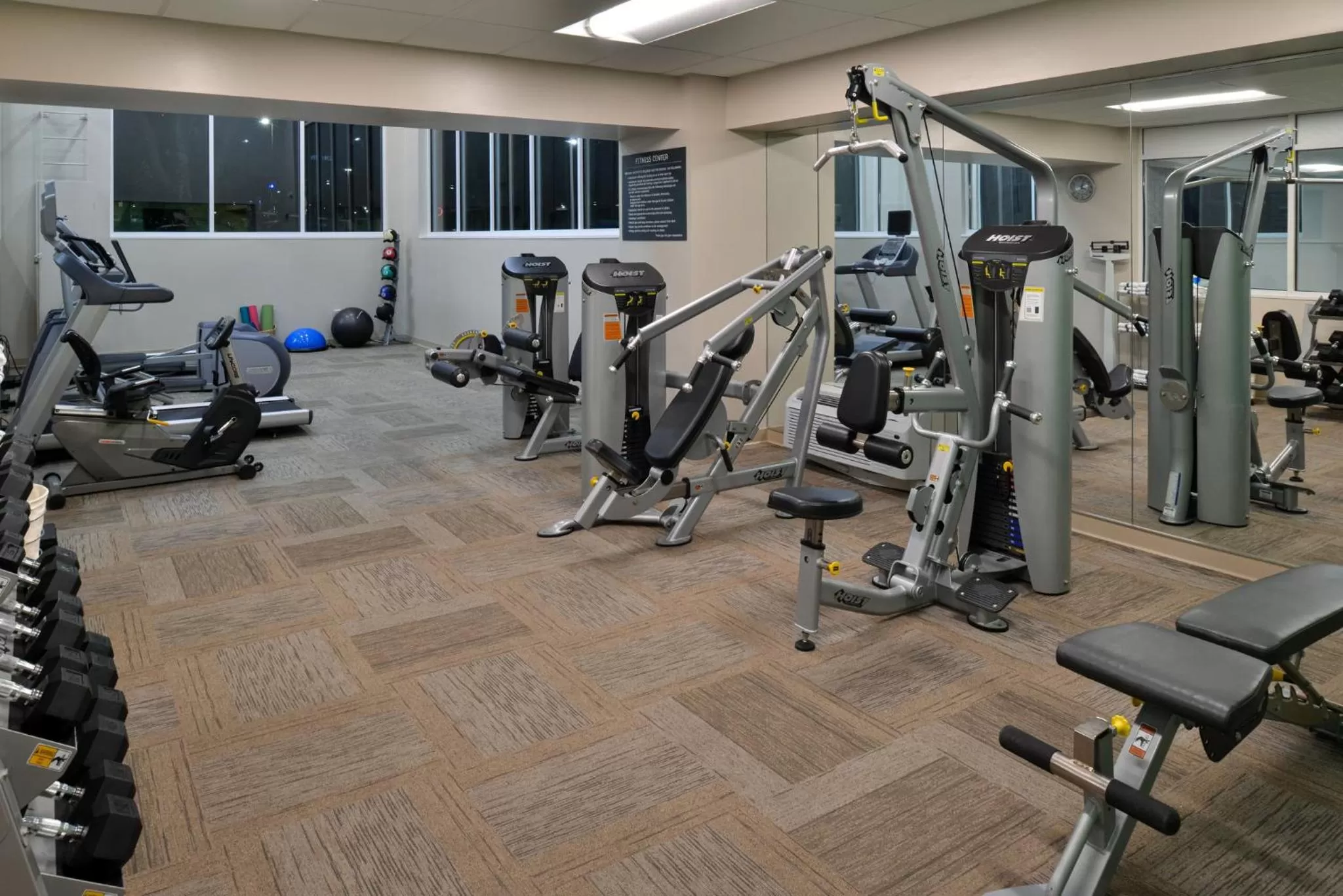 Fitness centre/facilities in Holiday Inn Hotel & Suites Overland Park-Convention Center by IHG