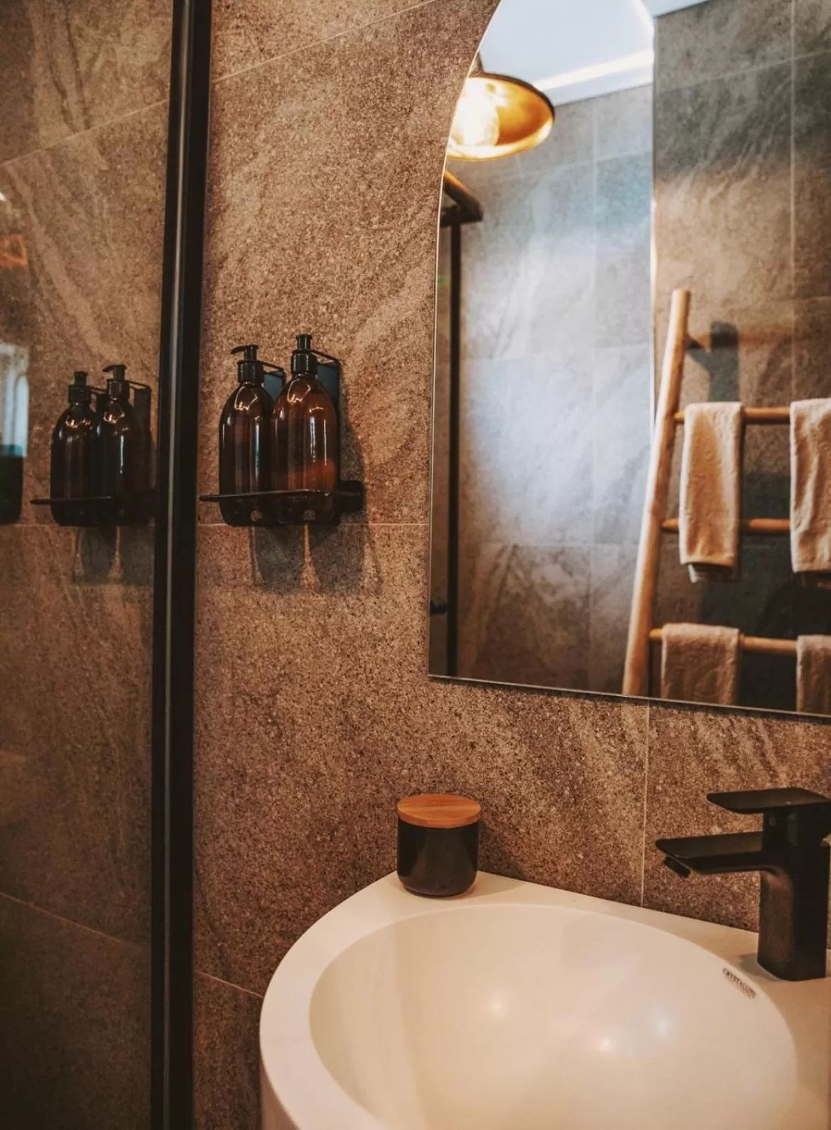 Shower in Sea Castle Hotel Camps Bay