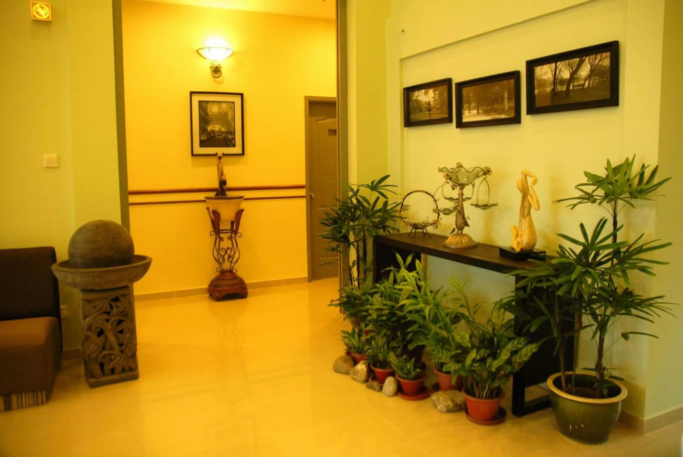 Lobby or reception in The Pavilion Hotel