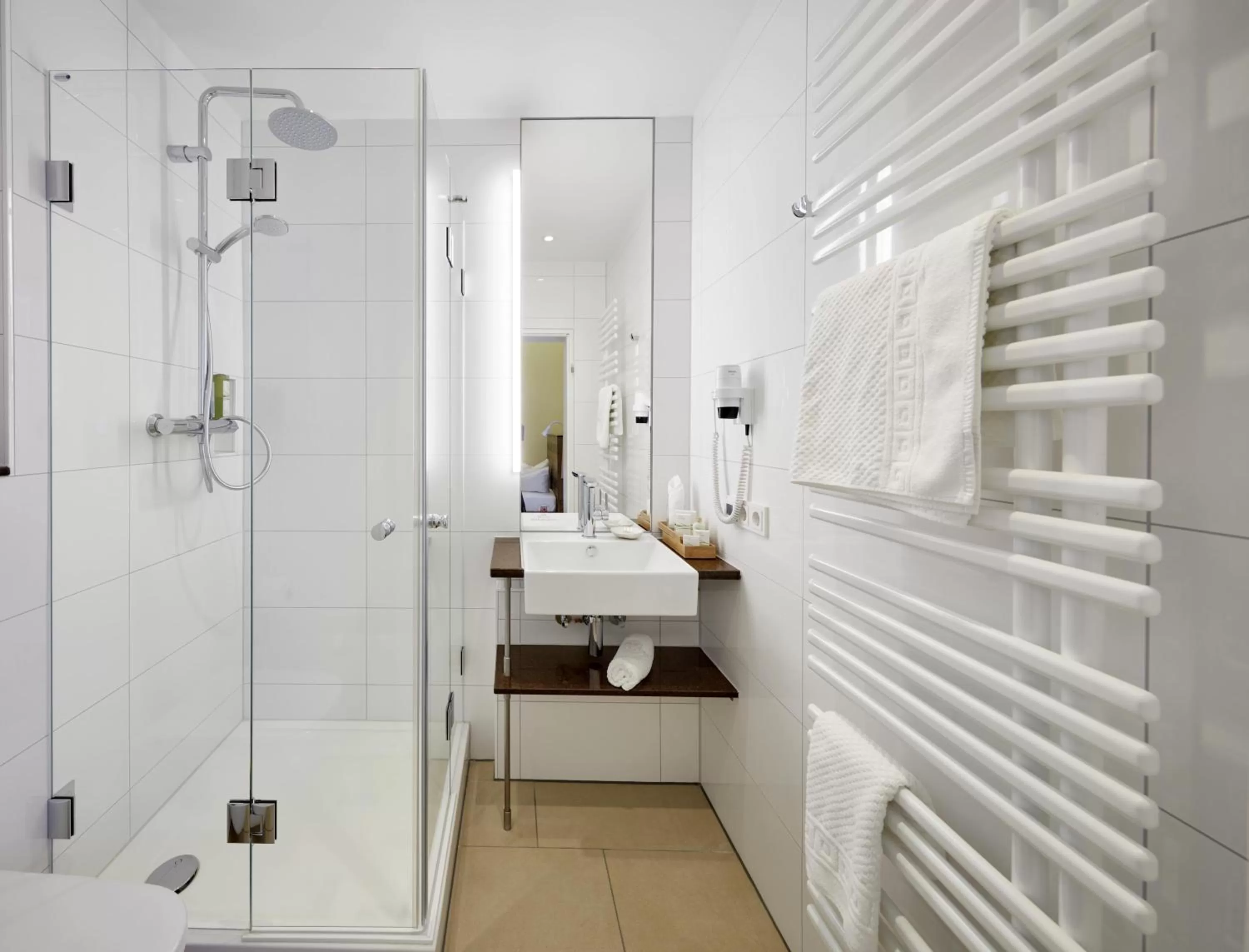 Decorative detail, Bathroom in Strandhotel VierJahresZeiten