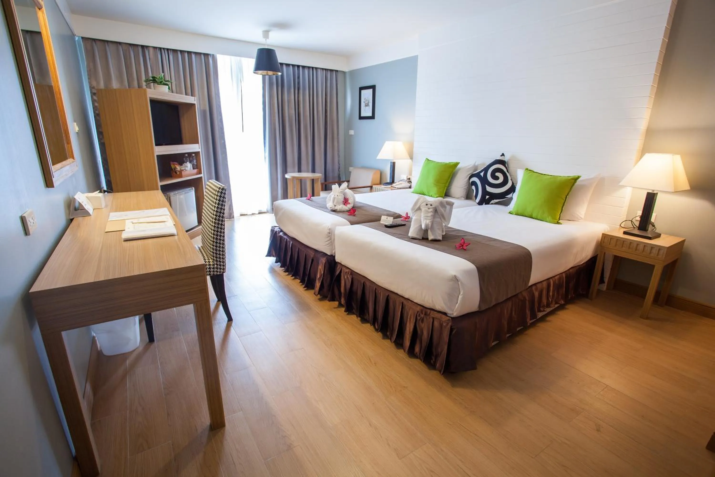 Photo of the whole room, Bed in Paradise Hotel Udonthani