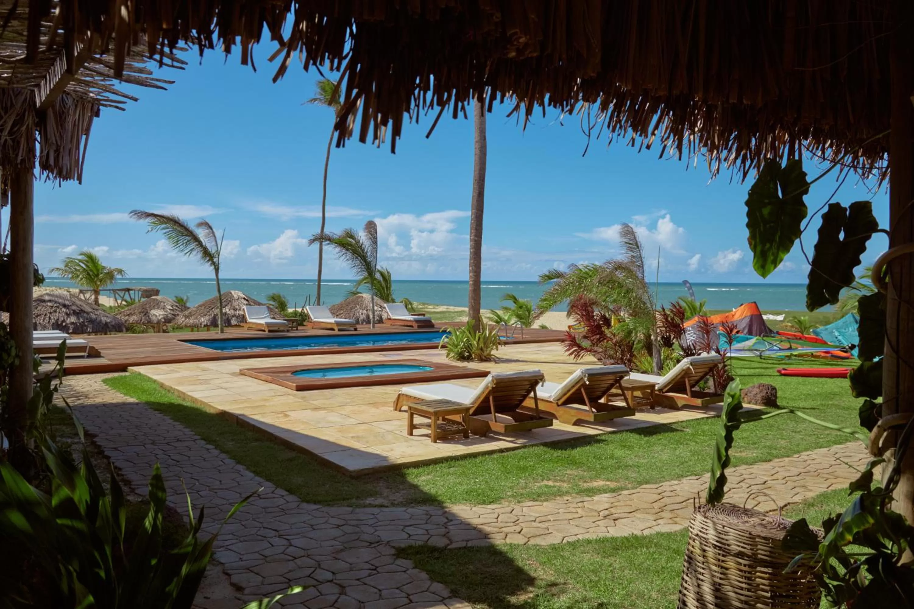 sunbed, Swimming Pool in Kauli Seadi Beach Hotel