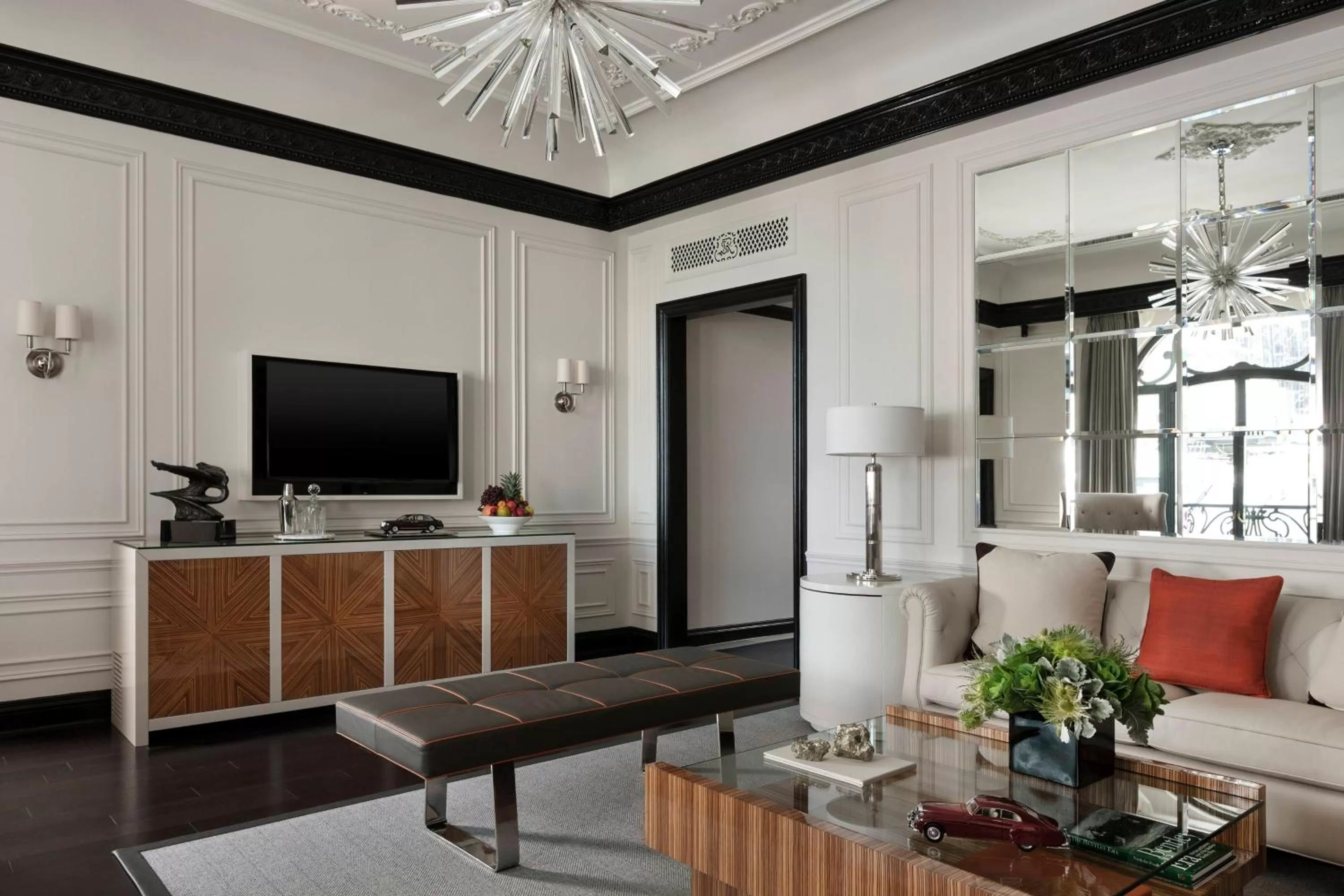 Living room in The St. Regis New York