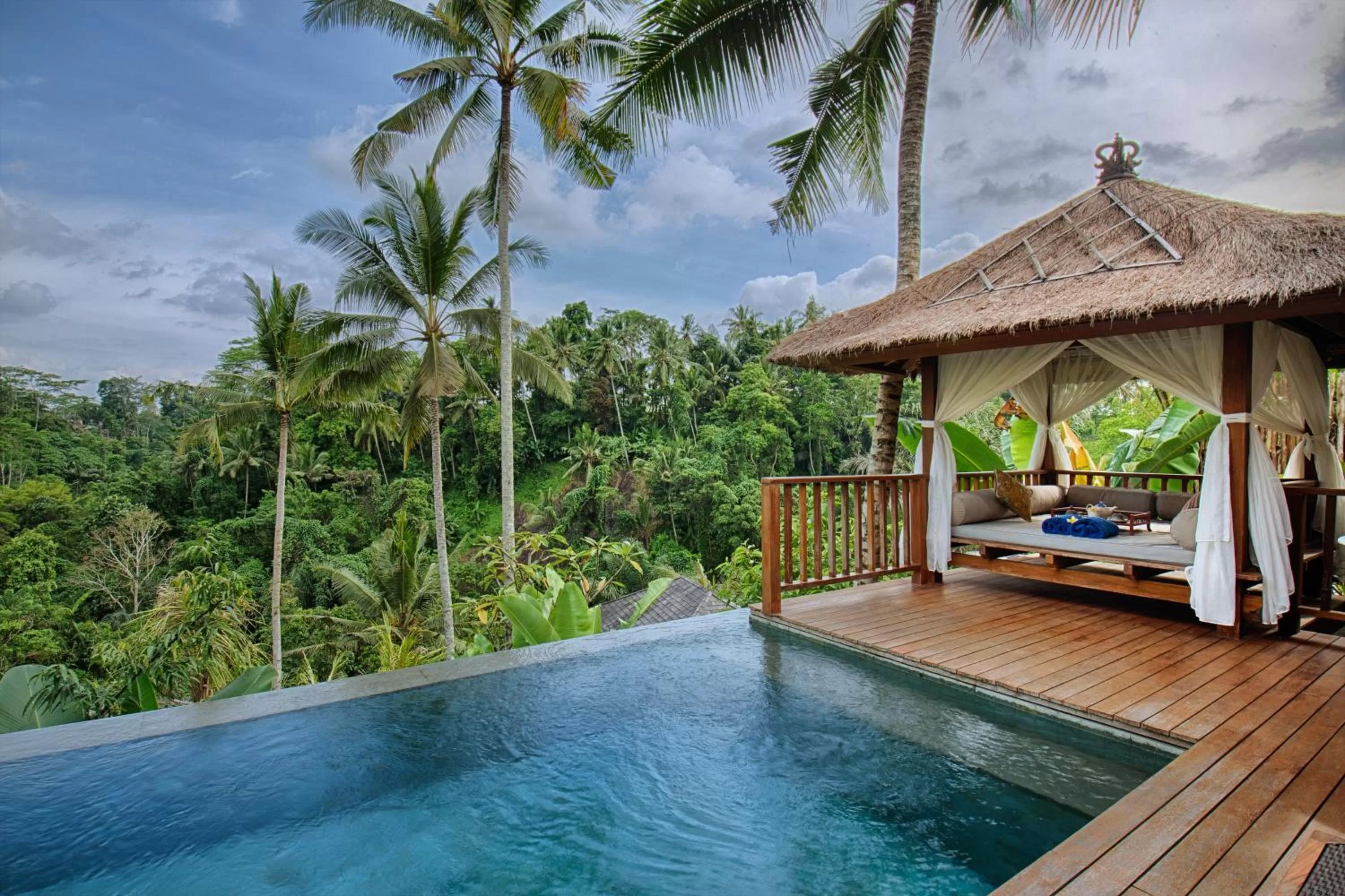 Pool view in Natya Resort Ubud