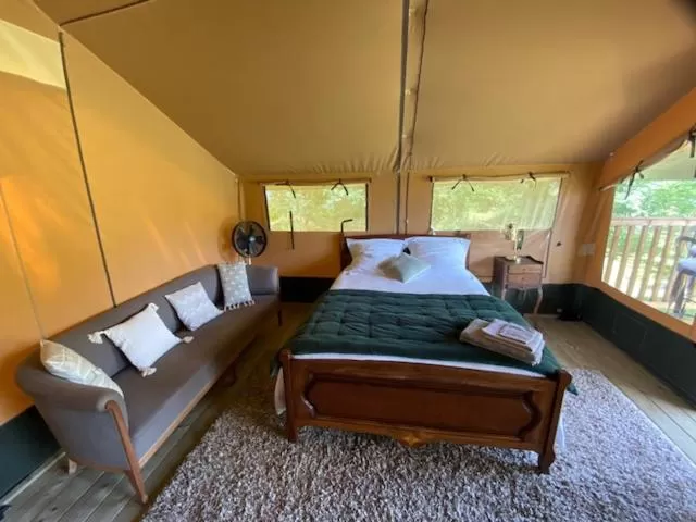 Bed in Domaine de la grange