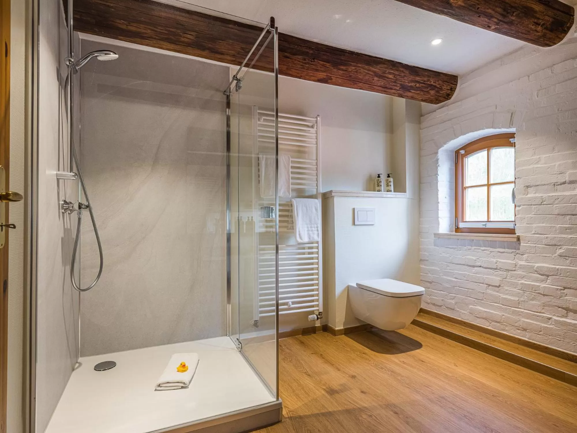 Bathroom in Romantik Hotel Reichshof