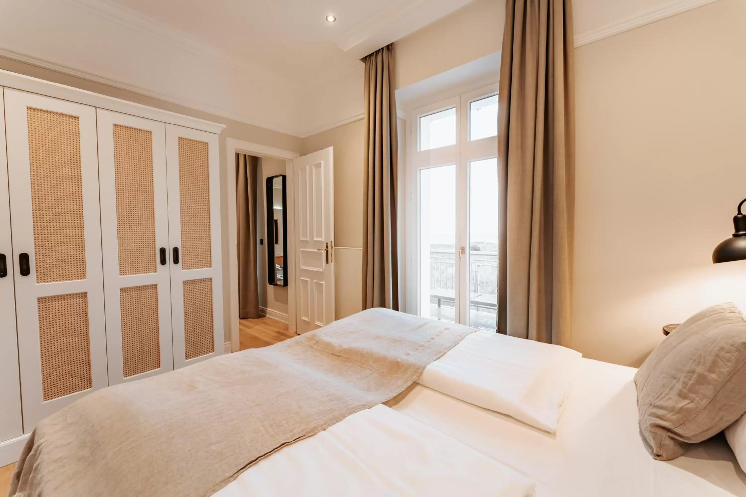 Bed in Strandhotel Kurhaus Juist