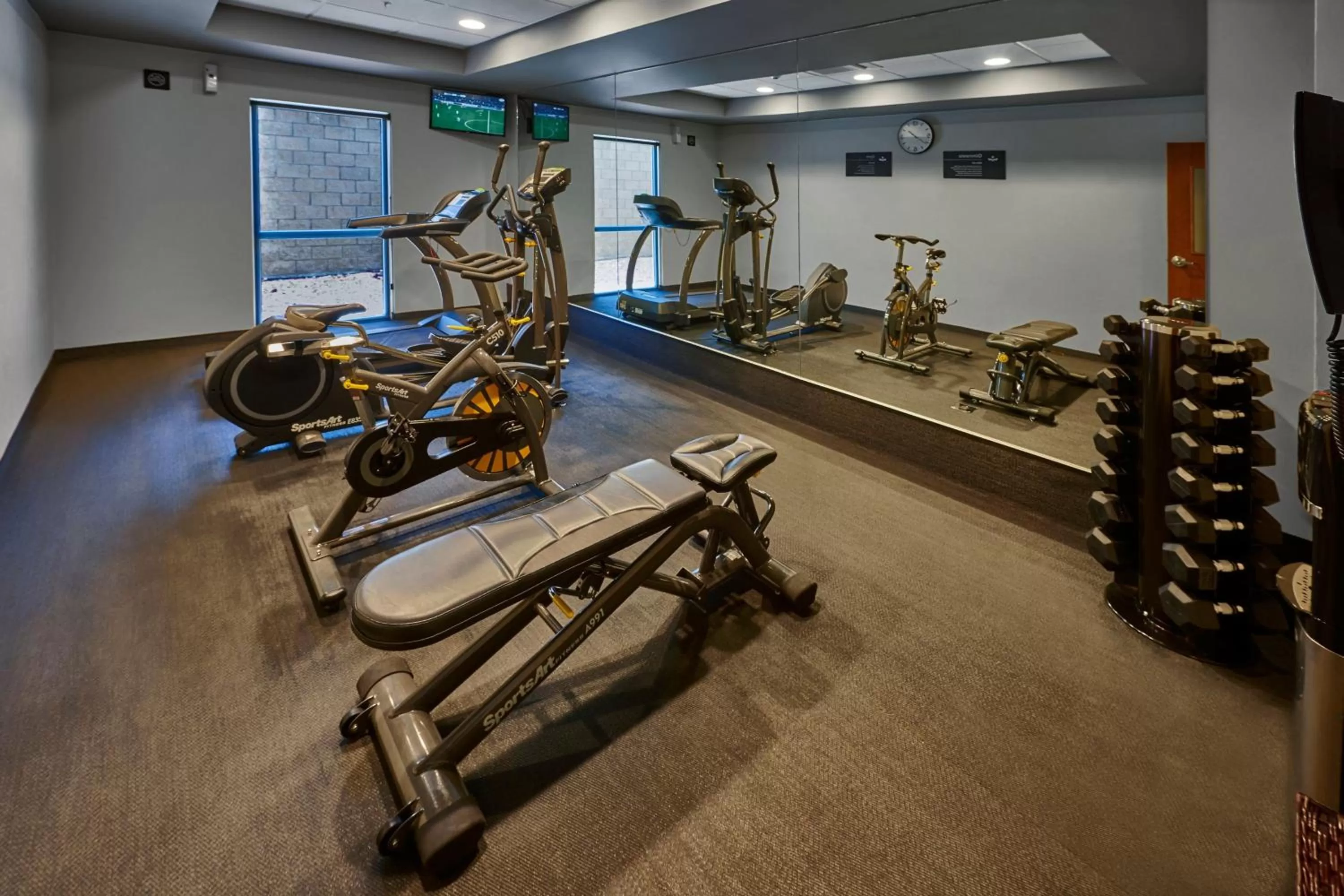 Fitness centre/facilities in City Express by Marriott Toluca