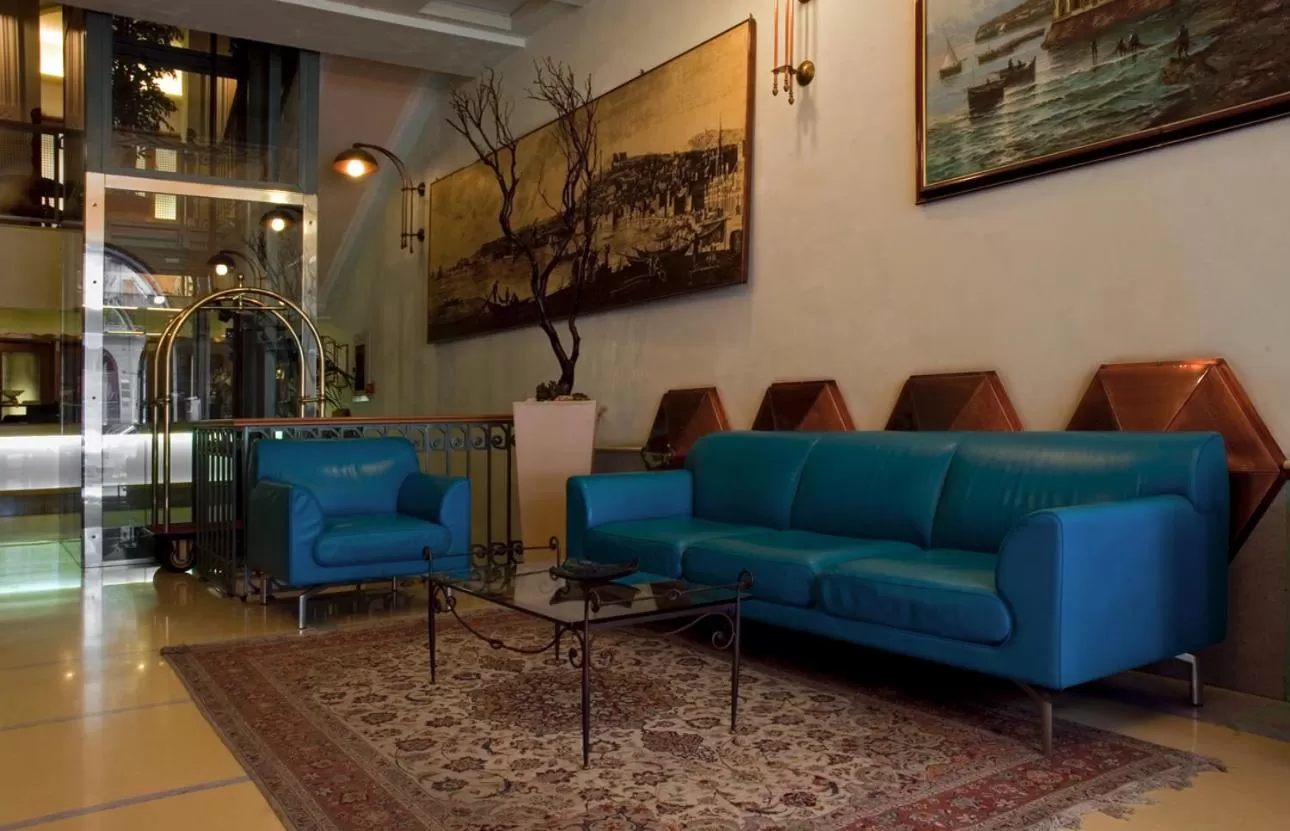 Lobby or reception in Hotel Eden