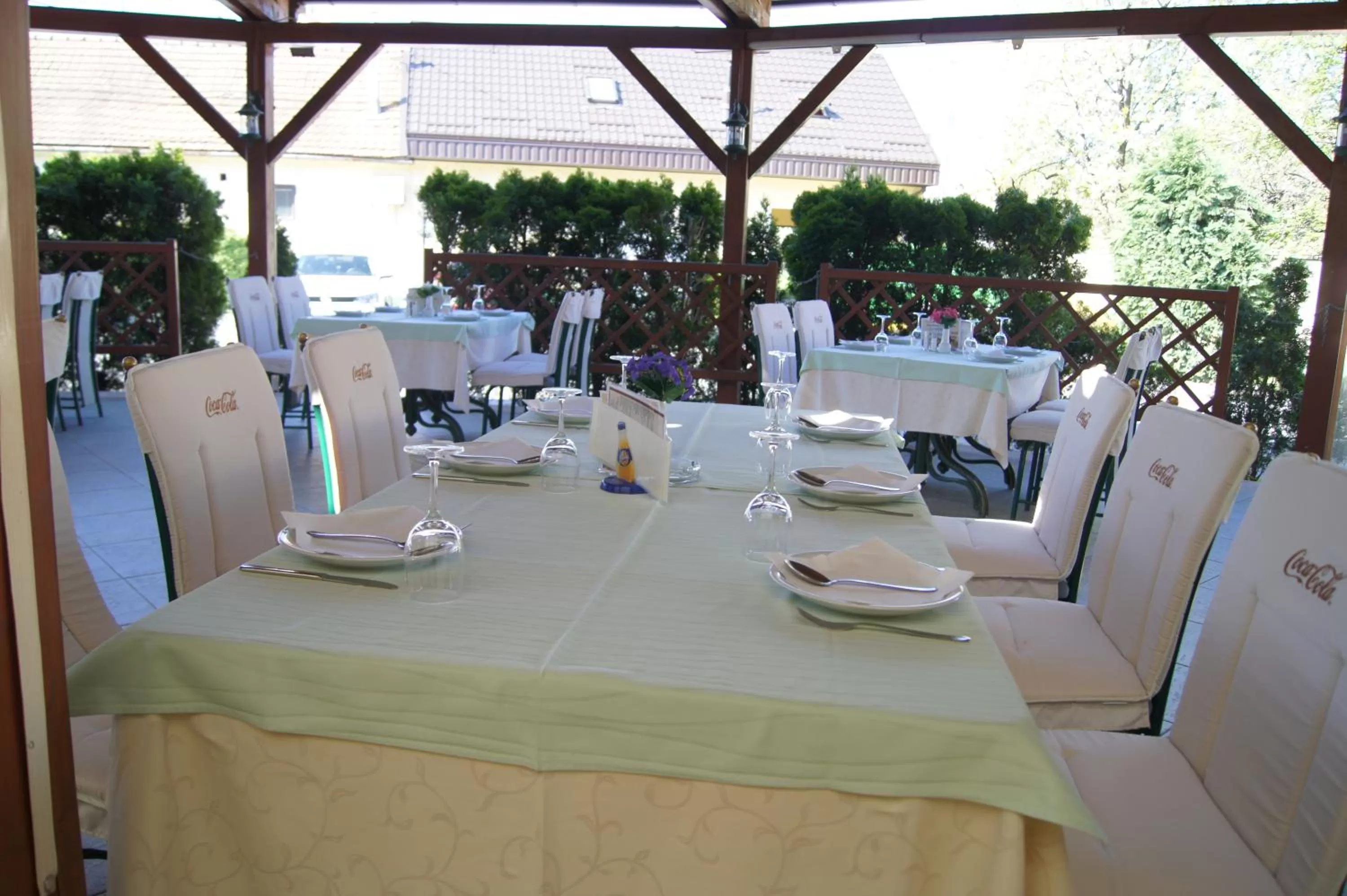 Balcony/Terrace, Restaurant/Places to Eat in B&B Garestin