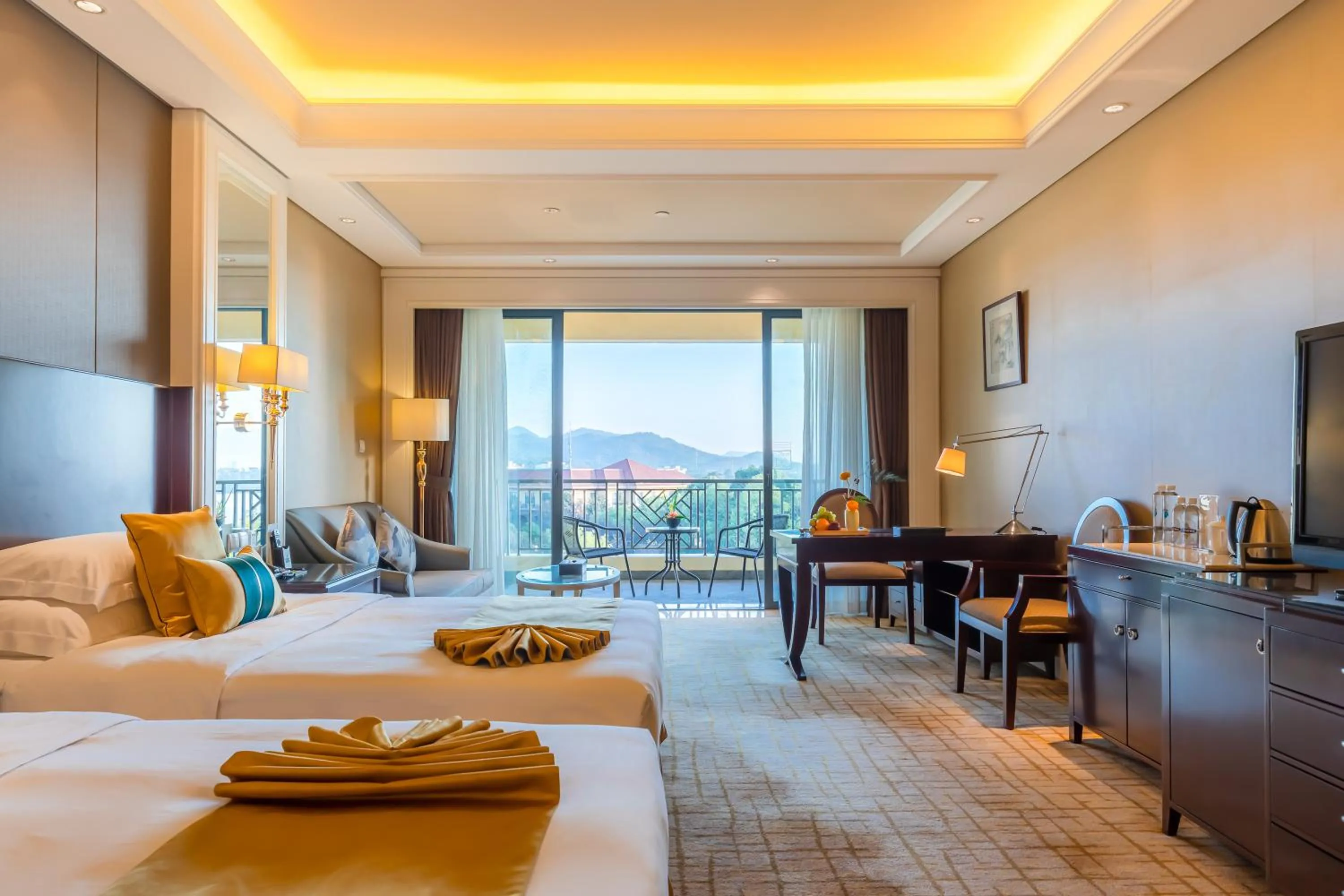 Bedroom, Bed in Your World International Conference Centre Hotel