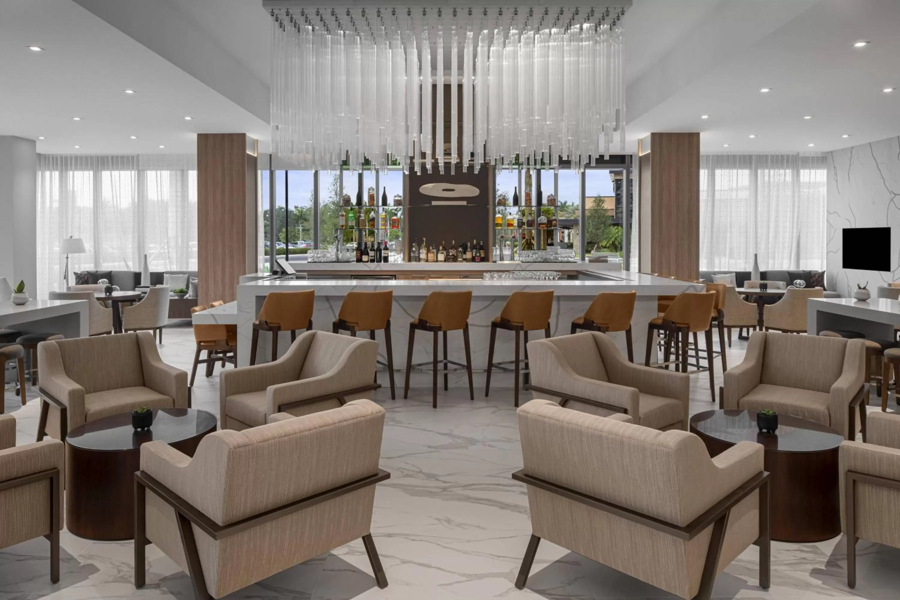 Lounge or bar in AC Hotel by Marriott Fort Lauderdale Sawgrass Mills Sunrise