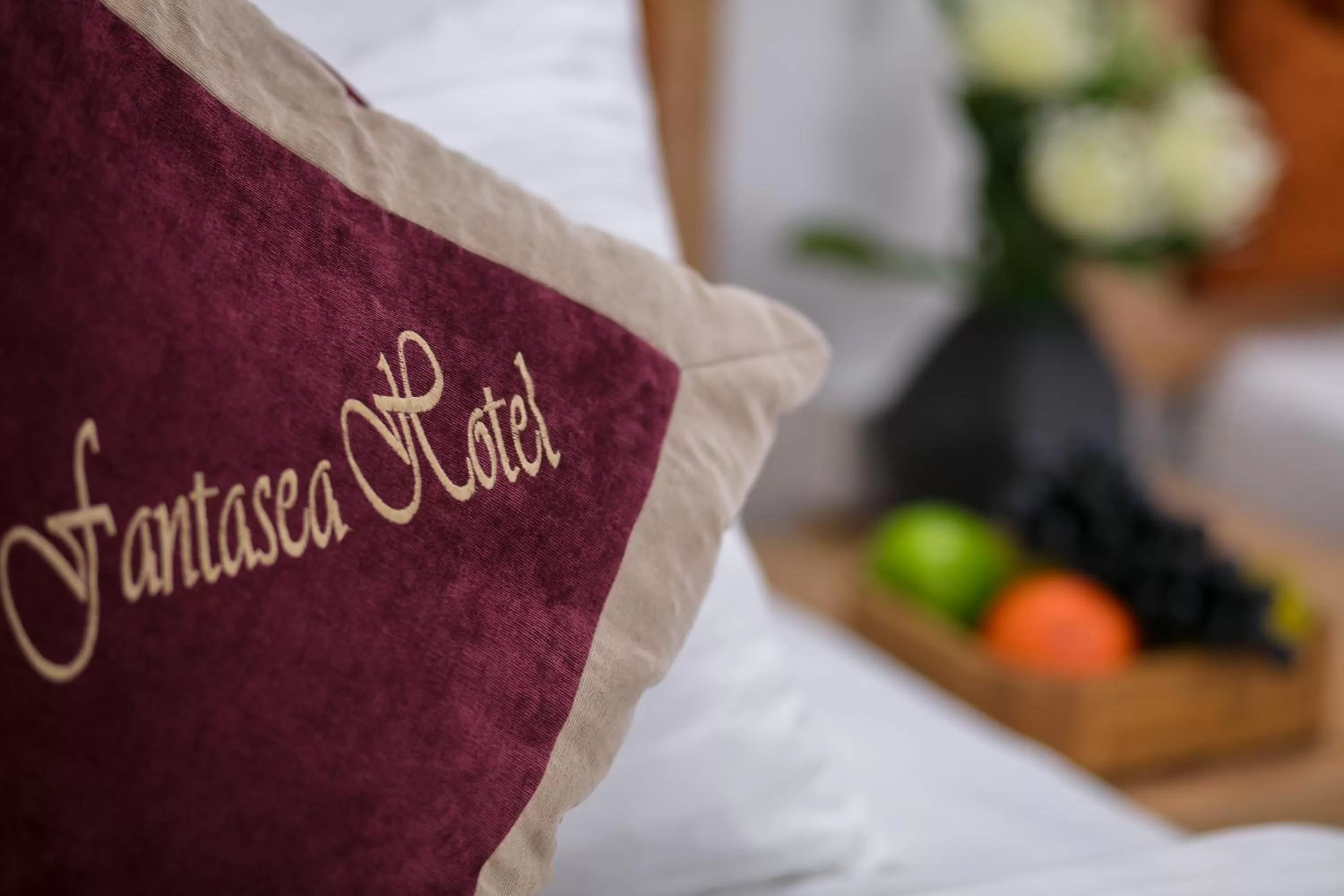 Decorative detail, Bed in Hanoi Fantasea Hotel