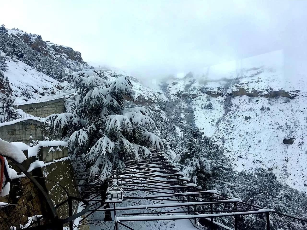 Winter in Hotel L'Aiglon